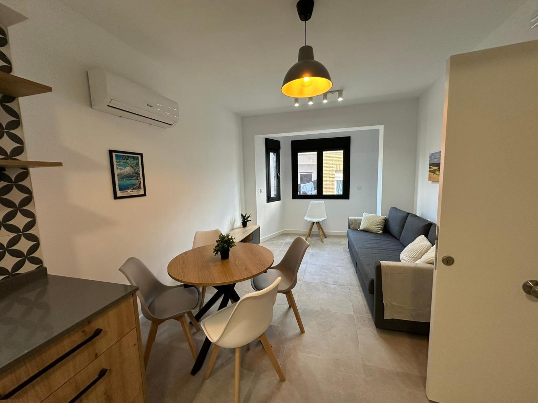 Apartamento de dos habitaciones