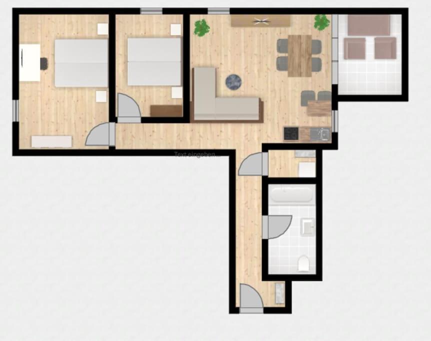 Two-Bedroom Apartment photo 3
