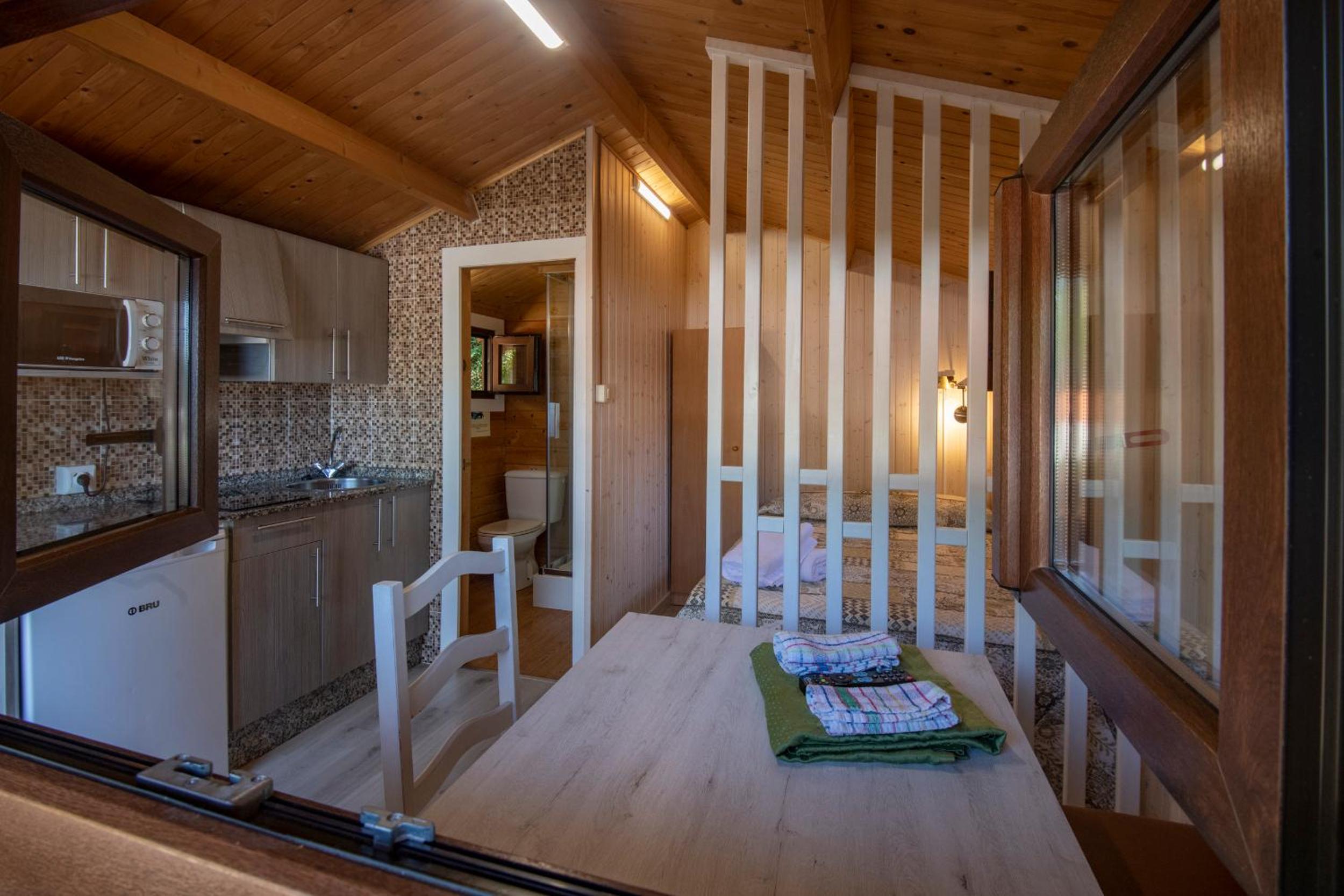 Bungalow con vista al mar