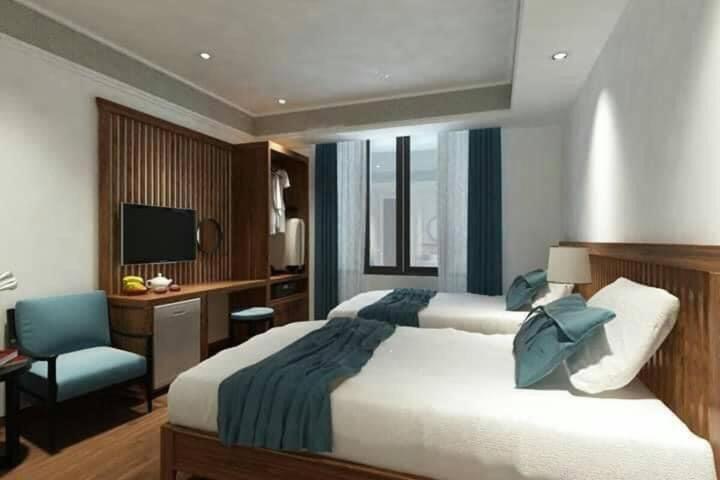 Twin Room With Garden View