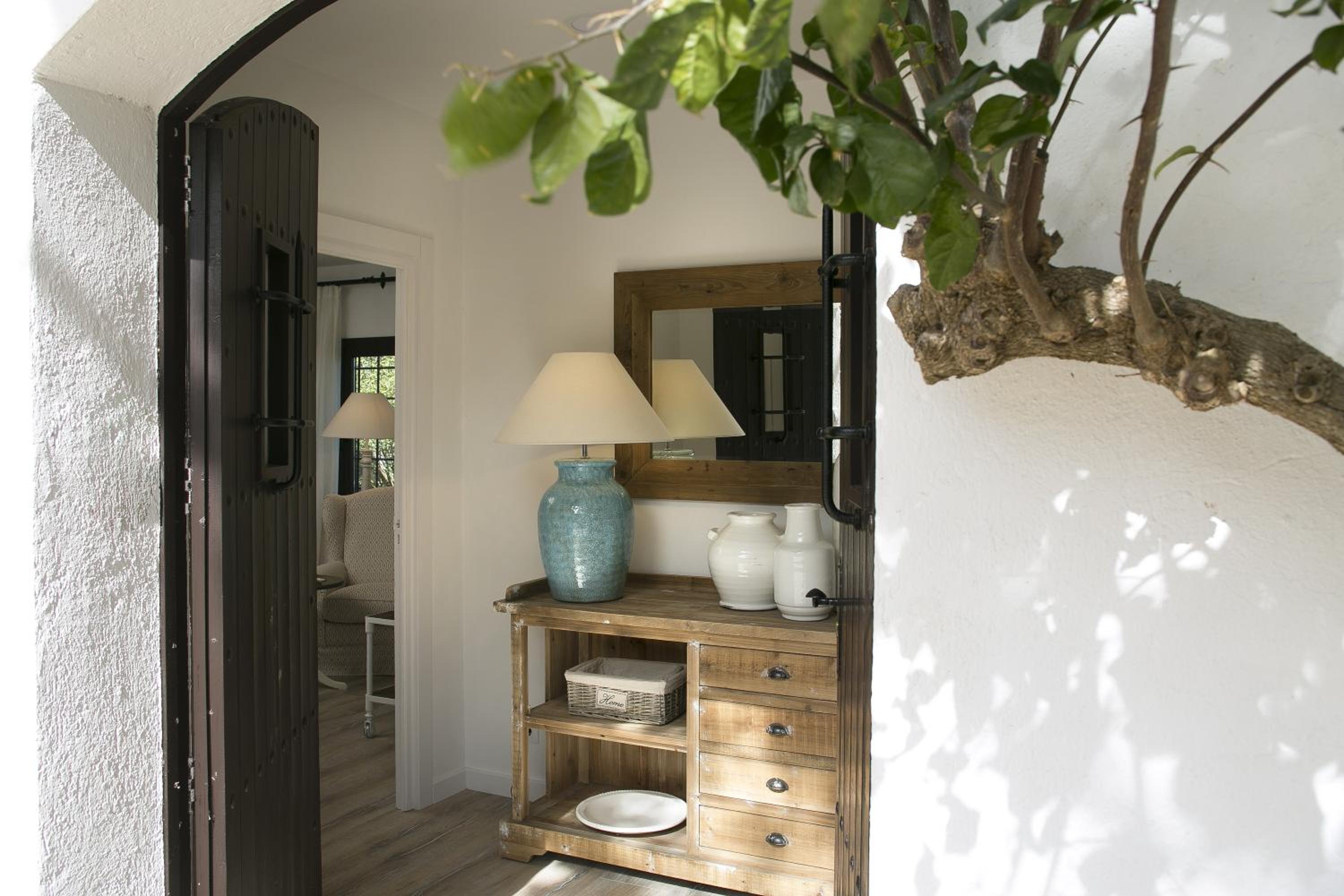 Villa con vistas al jardín