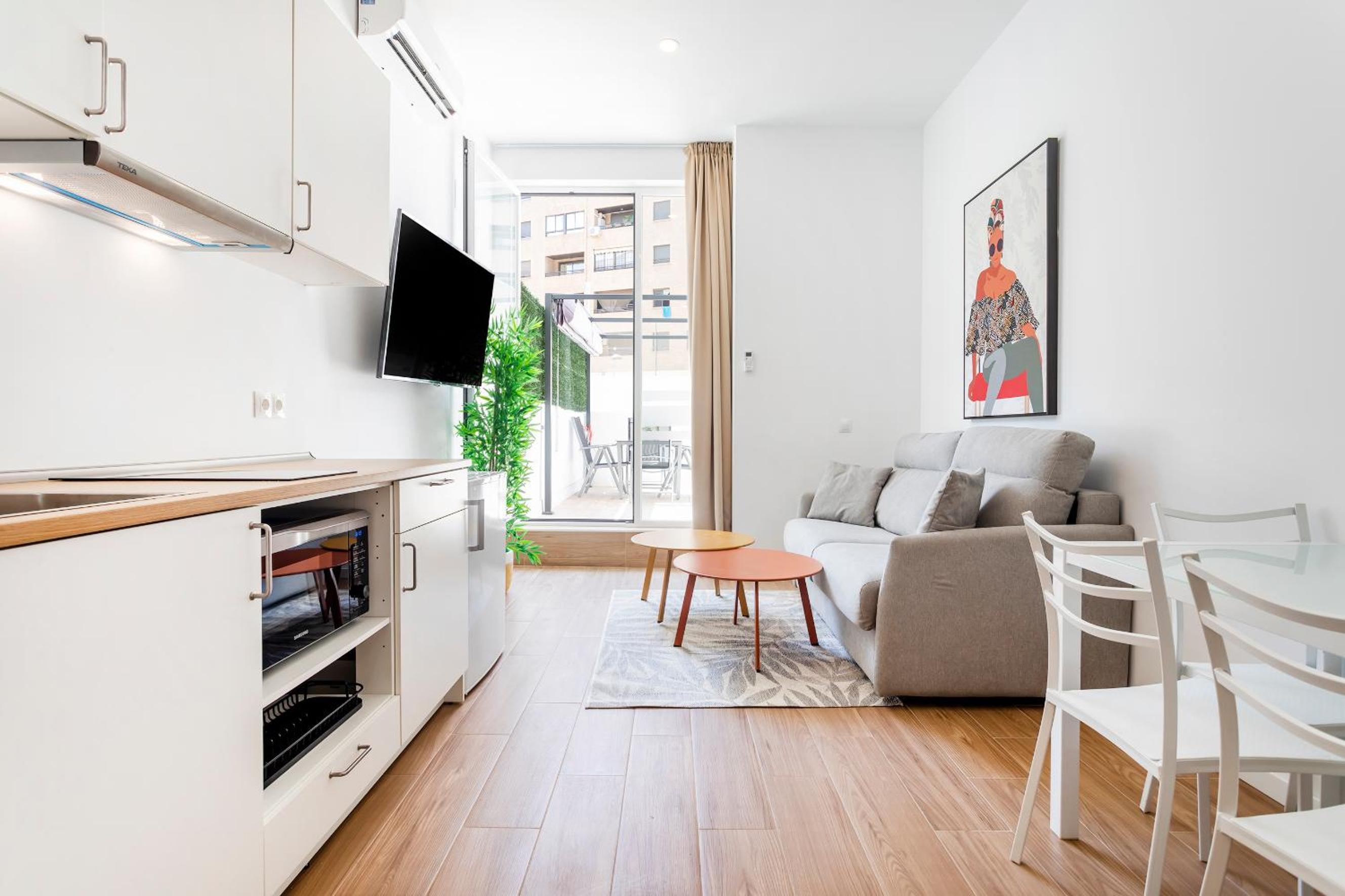 Apartamento con Terraza