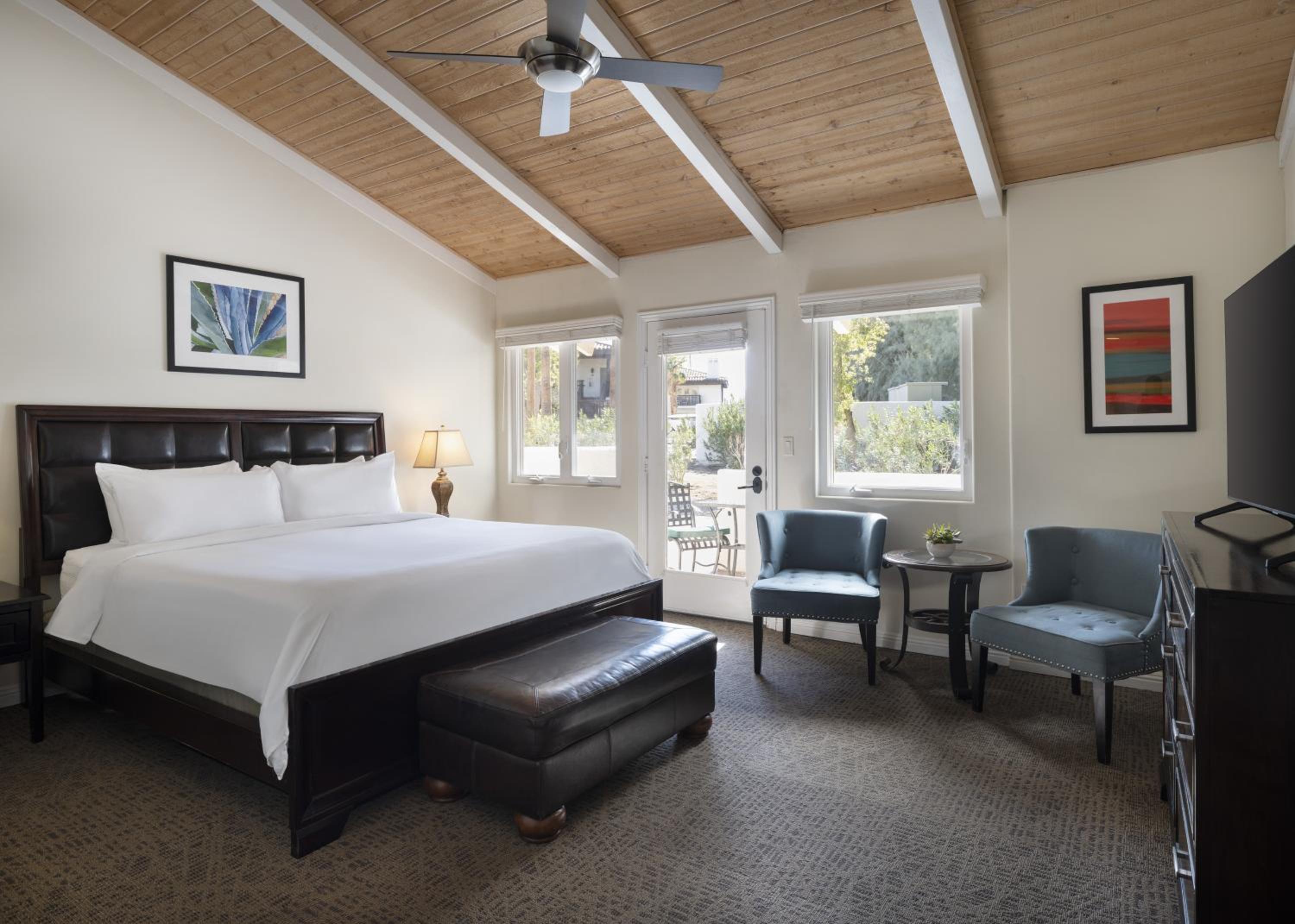 King Room with Patio and Garden View
