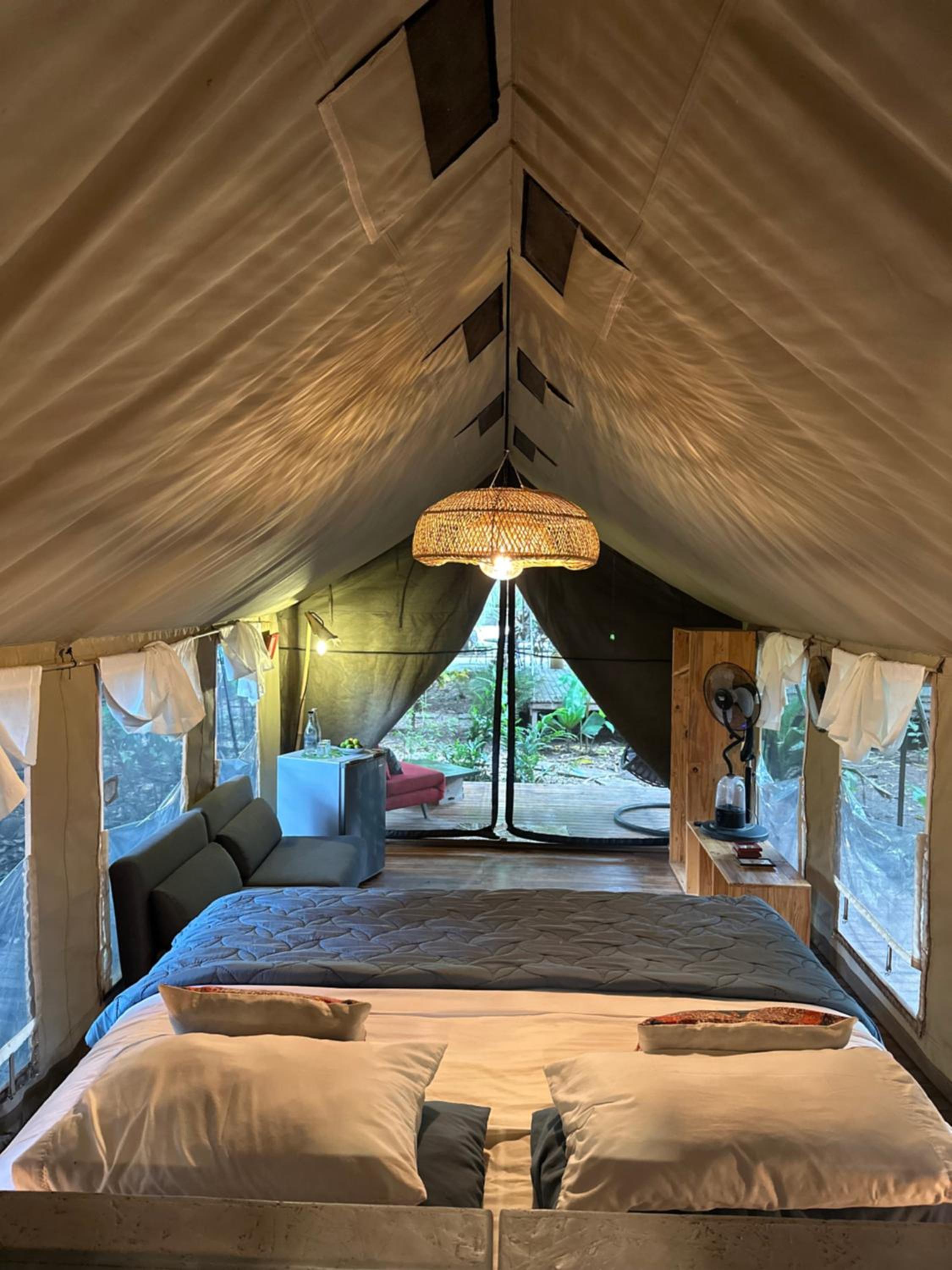 Safari Style Glamping Tent @ Curiol Boutique Hotel & Lounge
