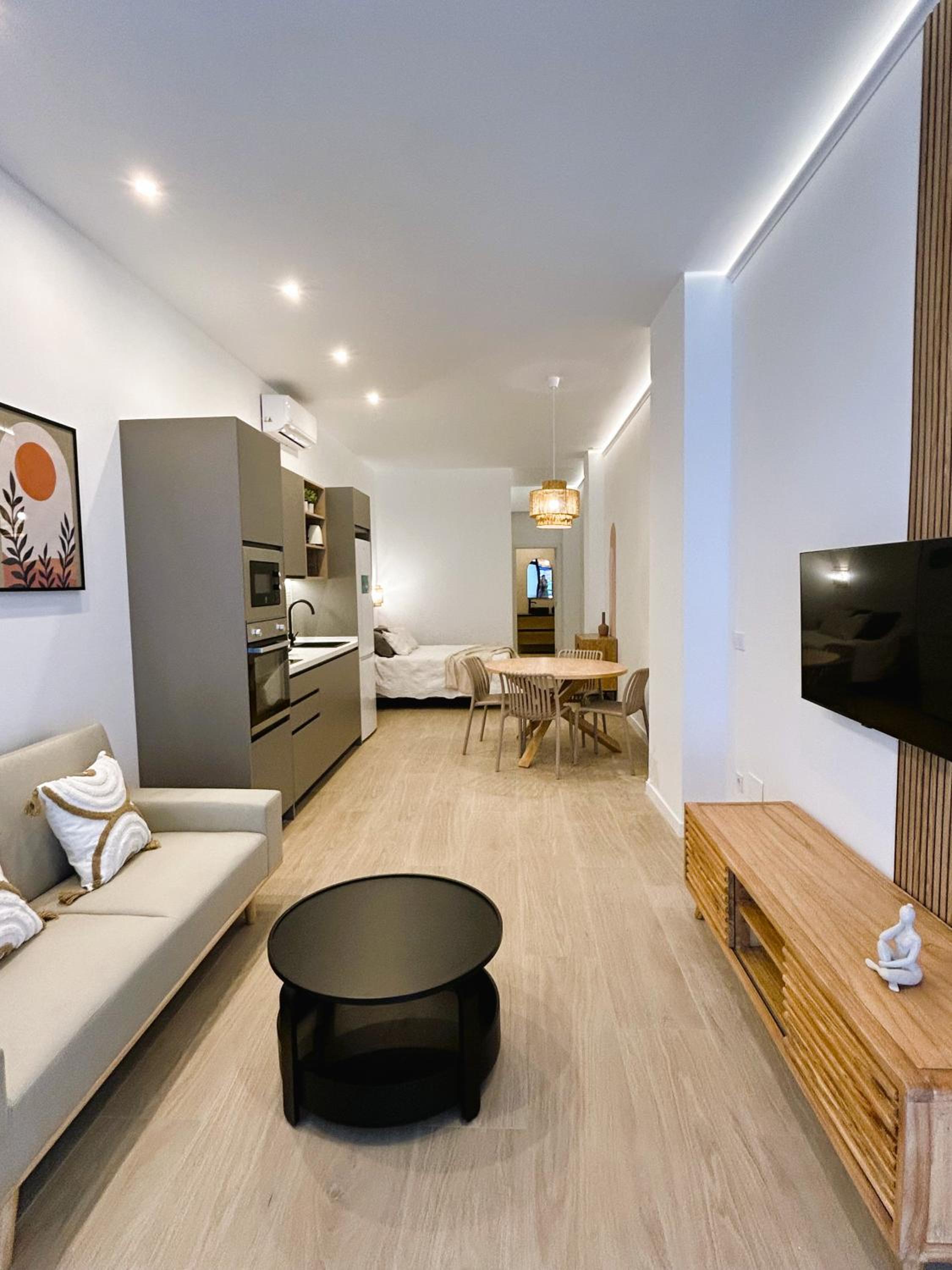 Apartamento de dos habitaciones
