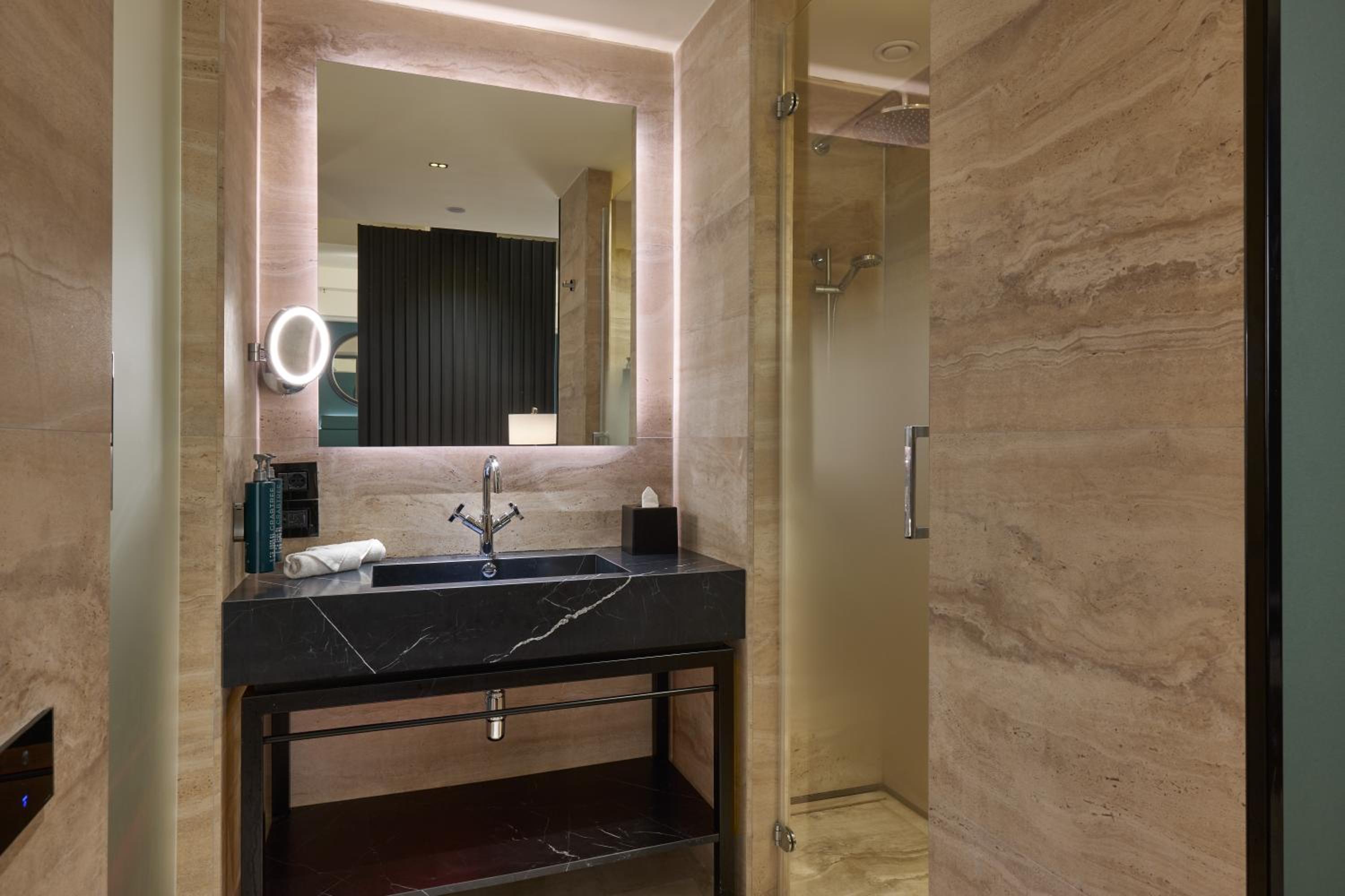 Corner Room with Two Double Beds
