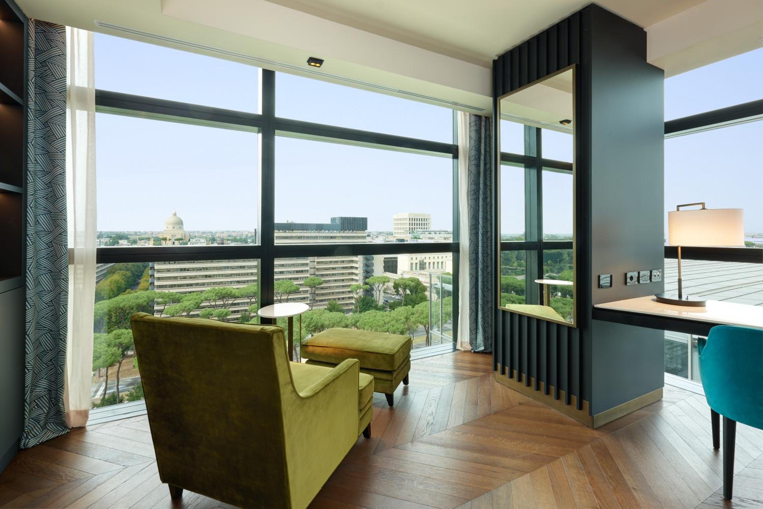 Executive Corner Room with Two Double Beds