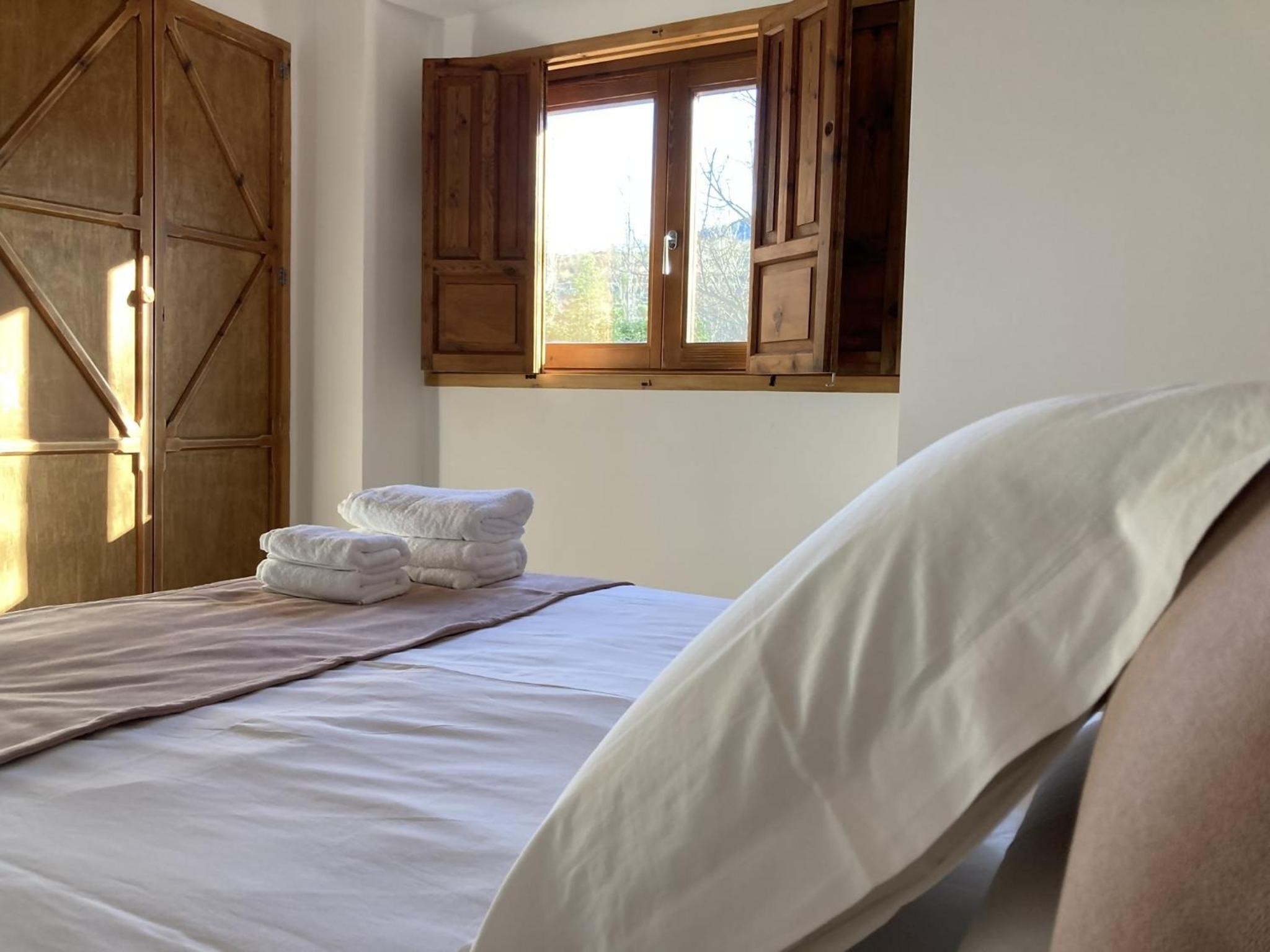 Apartamento con vista al jardín