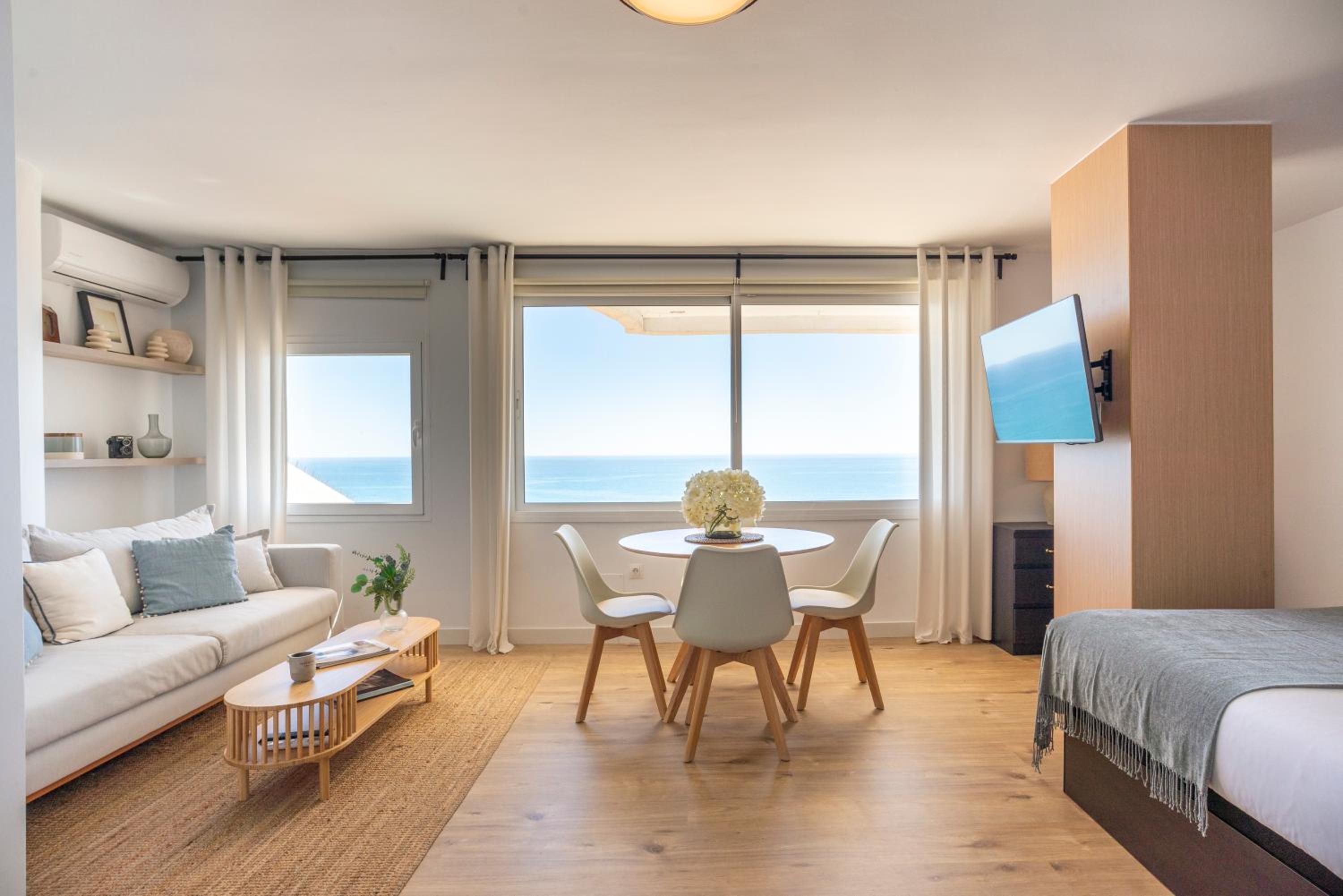 Apartamento con vista al mar