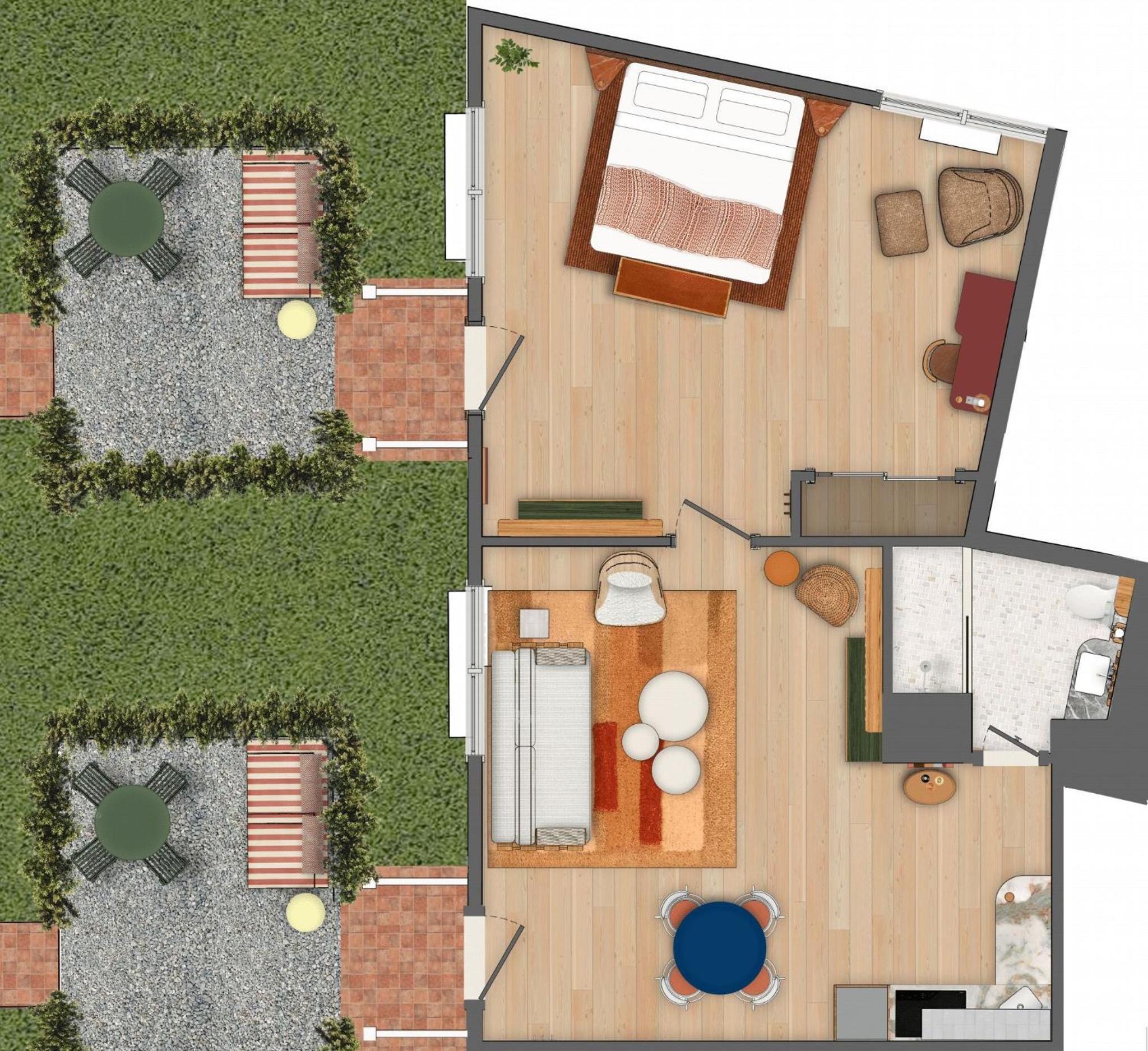 One Bedroom Suite