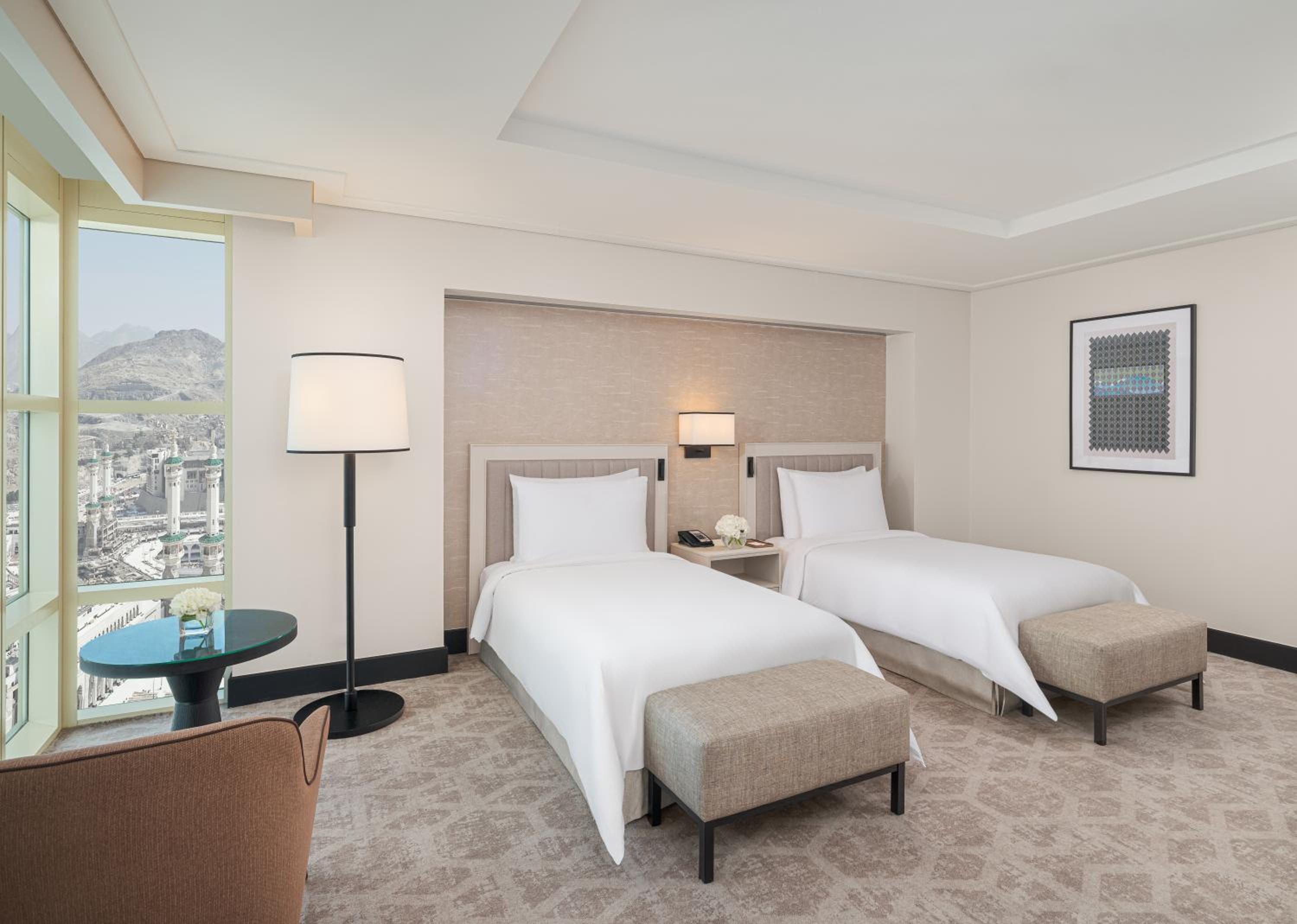 Deluxe Room Twin Partial Haram View