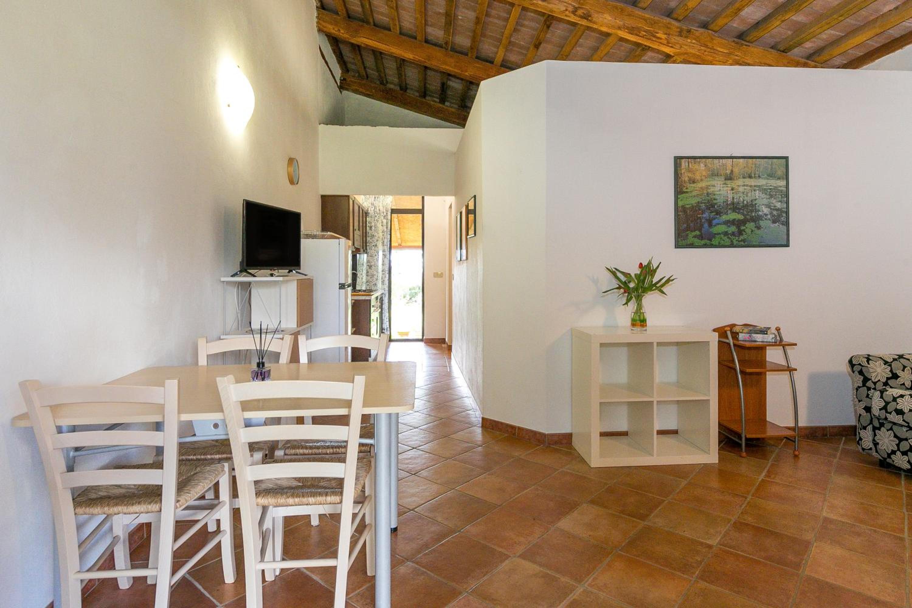 One-Bedroom Apartment with Garden View