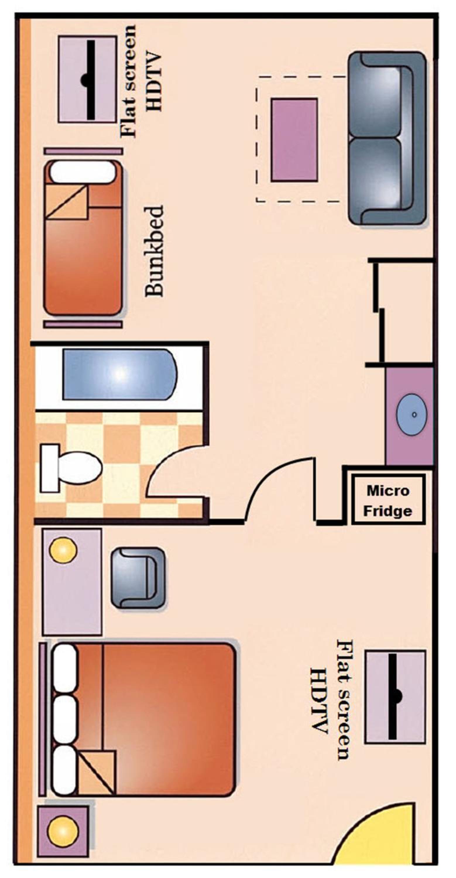 Two-Bedroom Kids Suite - Non-Smoking - Photo 5