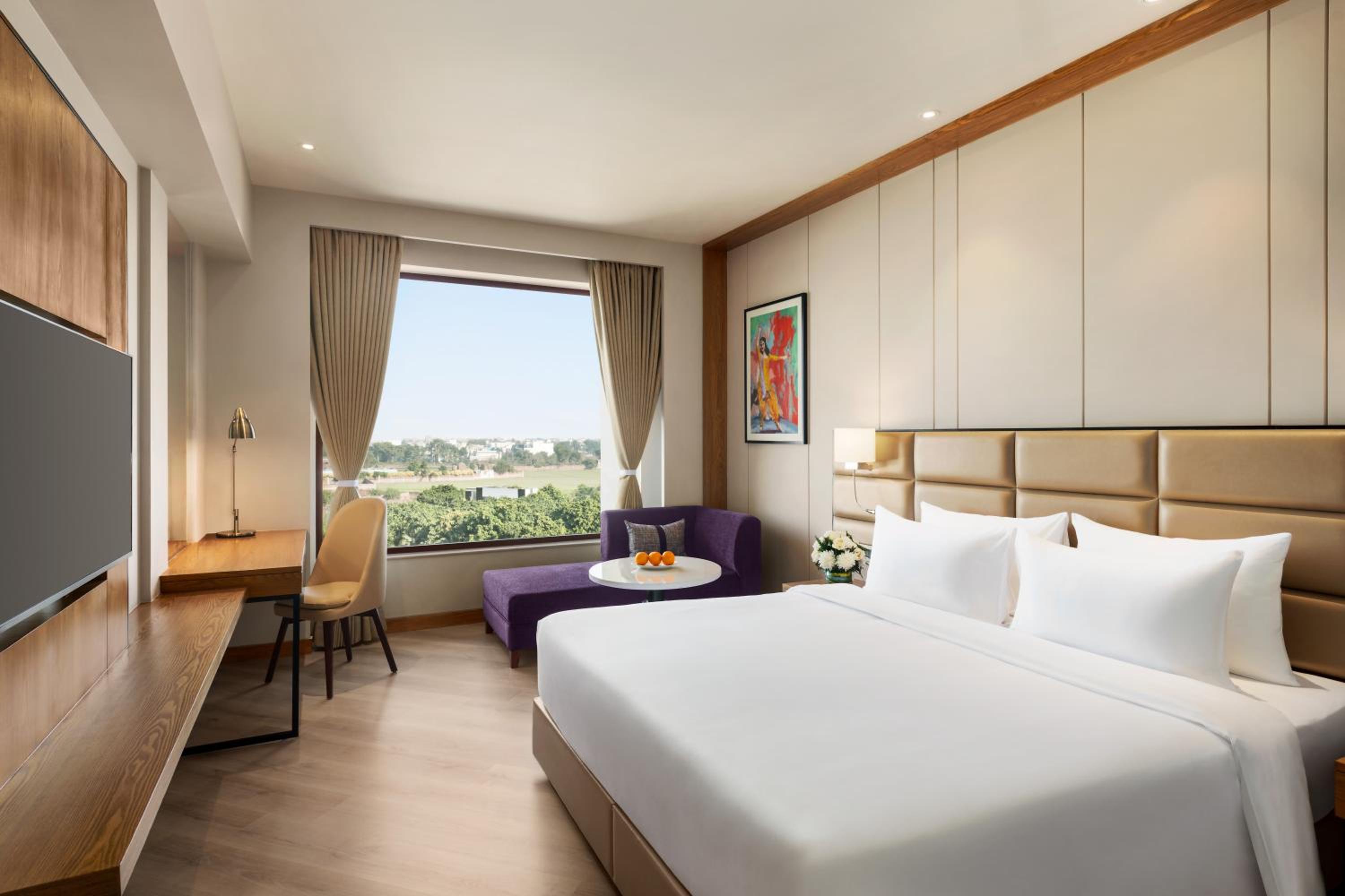 Deluxe King Room with City View - Photo 2