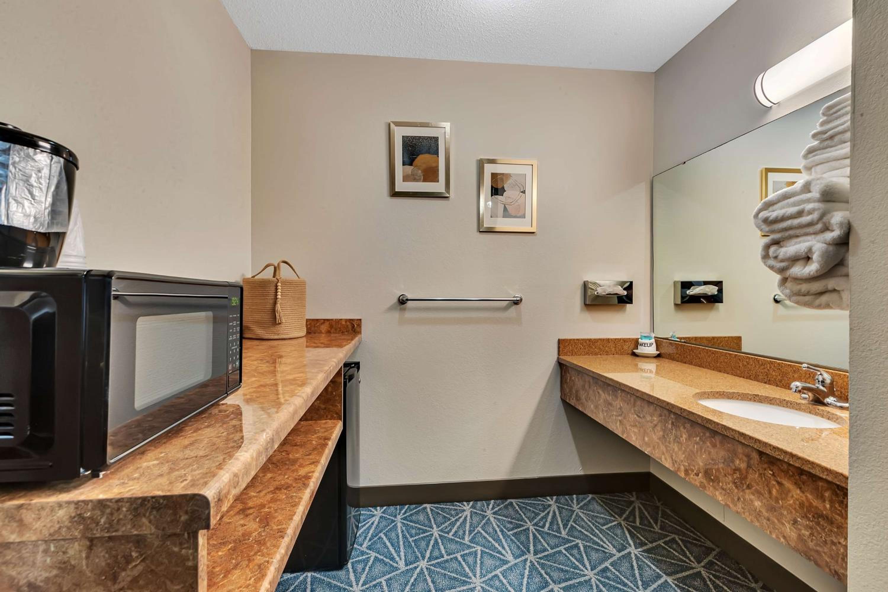 King Suite with Sofa Bed and Separate Living Area - Pet Friendly/Non-Smoking