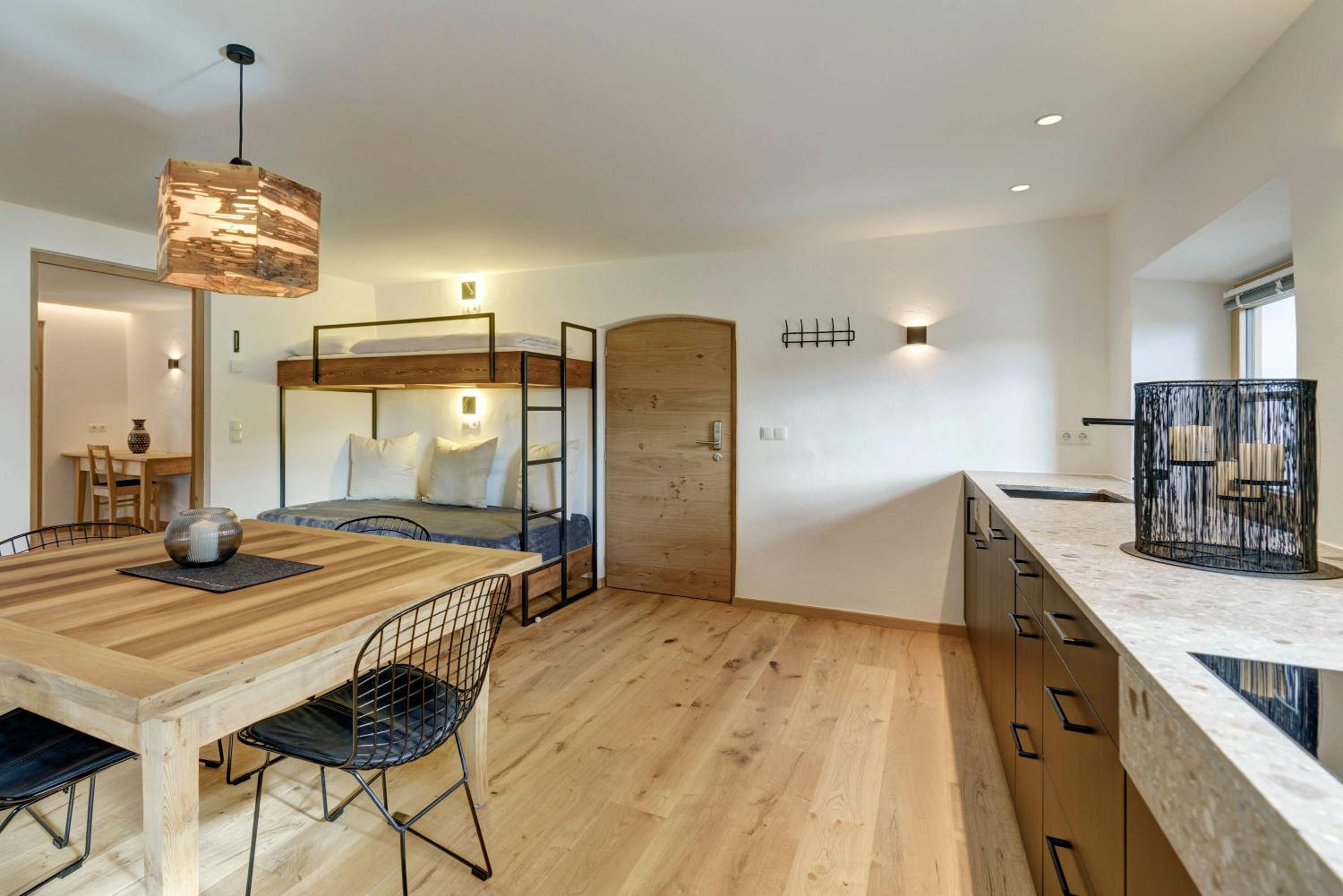 One-Bedroom Apartment with Garden View