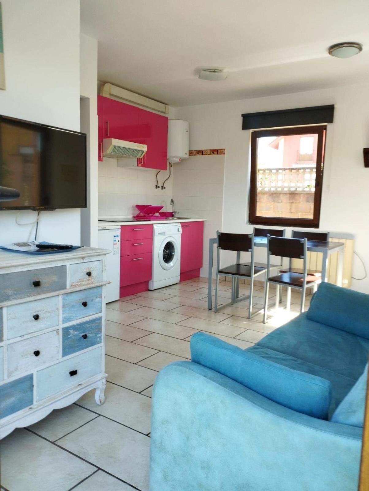 Apartamento con vista al jardín