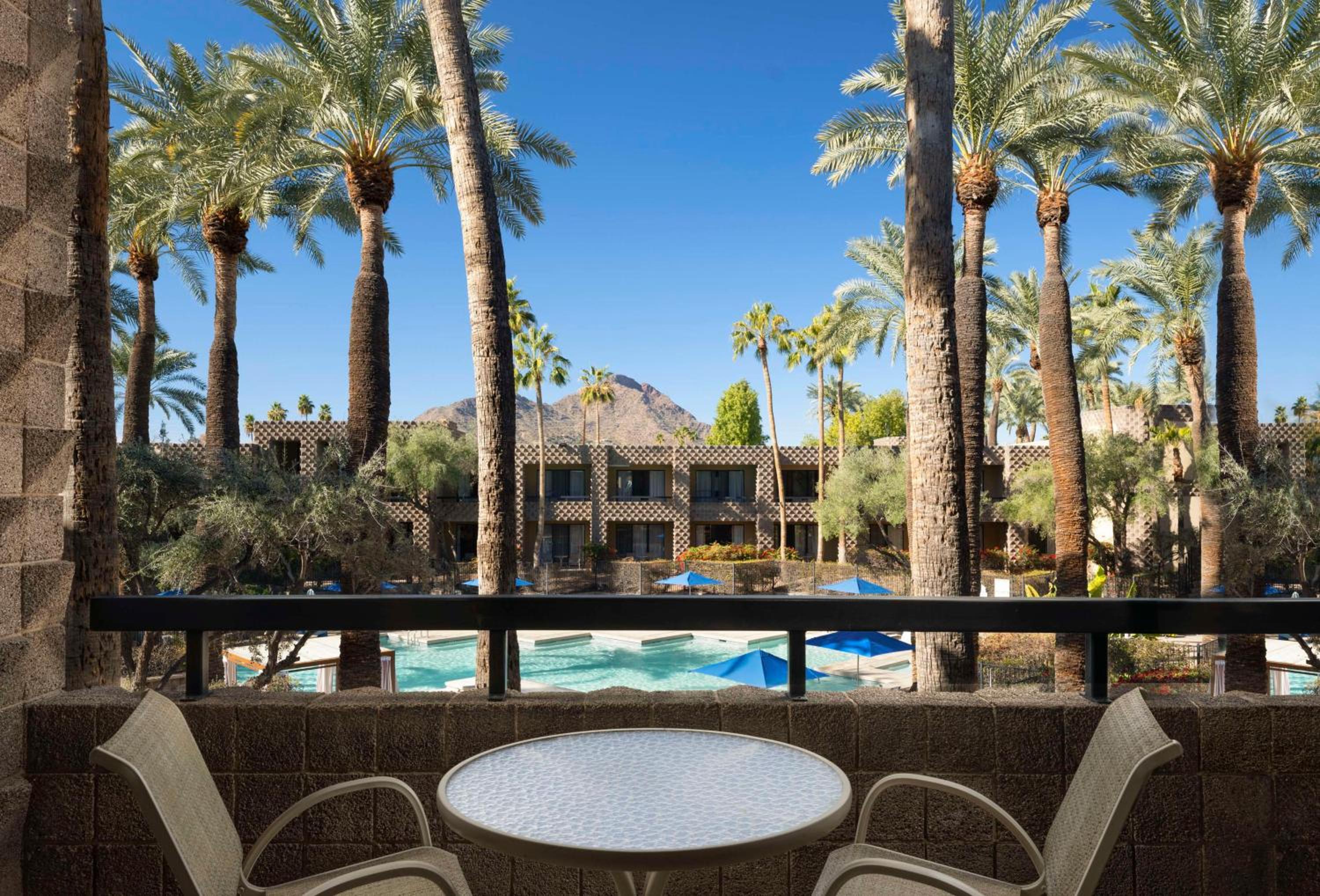 Queen Room with Two Queen Beds and Balcony - Pool View - Photo 4