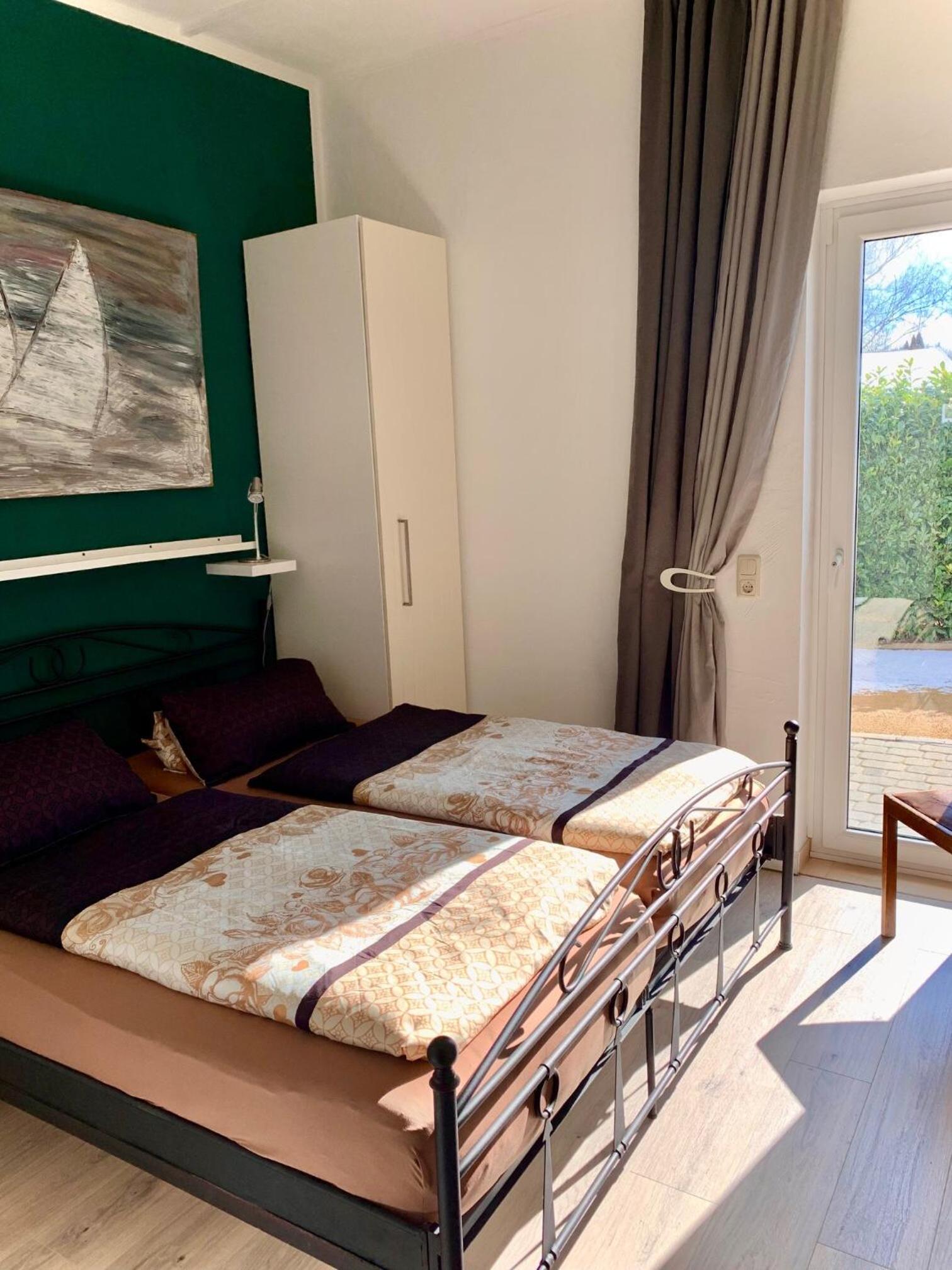 Two-Bedroom Deluxe Apartment with Garden View