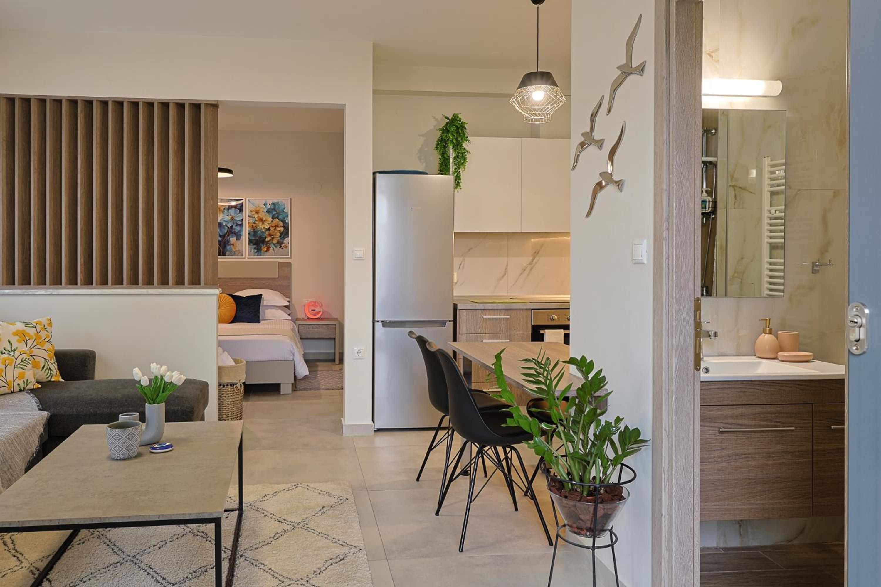 One-Bedroom Apartment with Garden