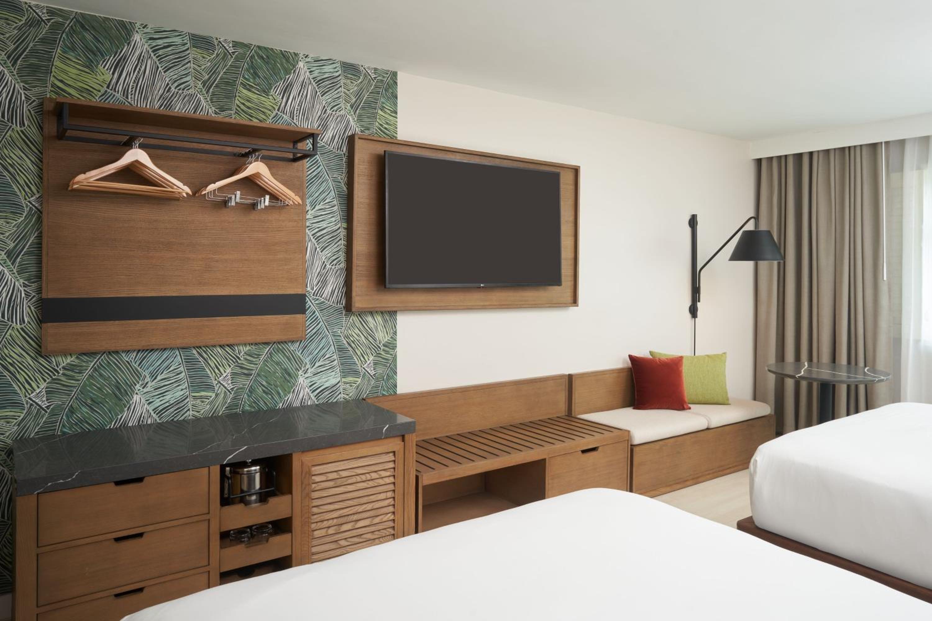 Larger Deluxe Queen Room with Two Queen Beds - Mobility Accessible w/Roll In Shower photo 2