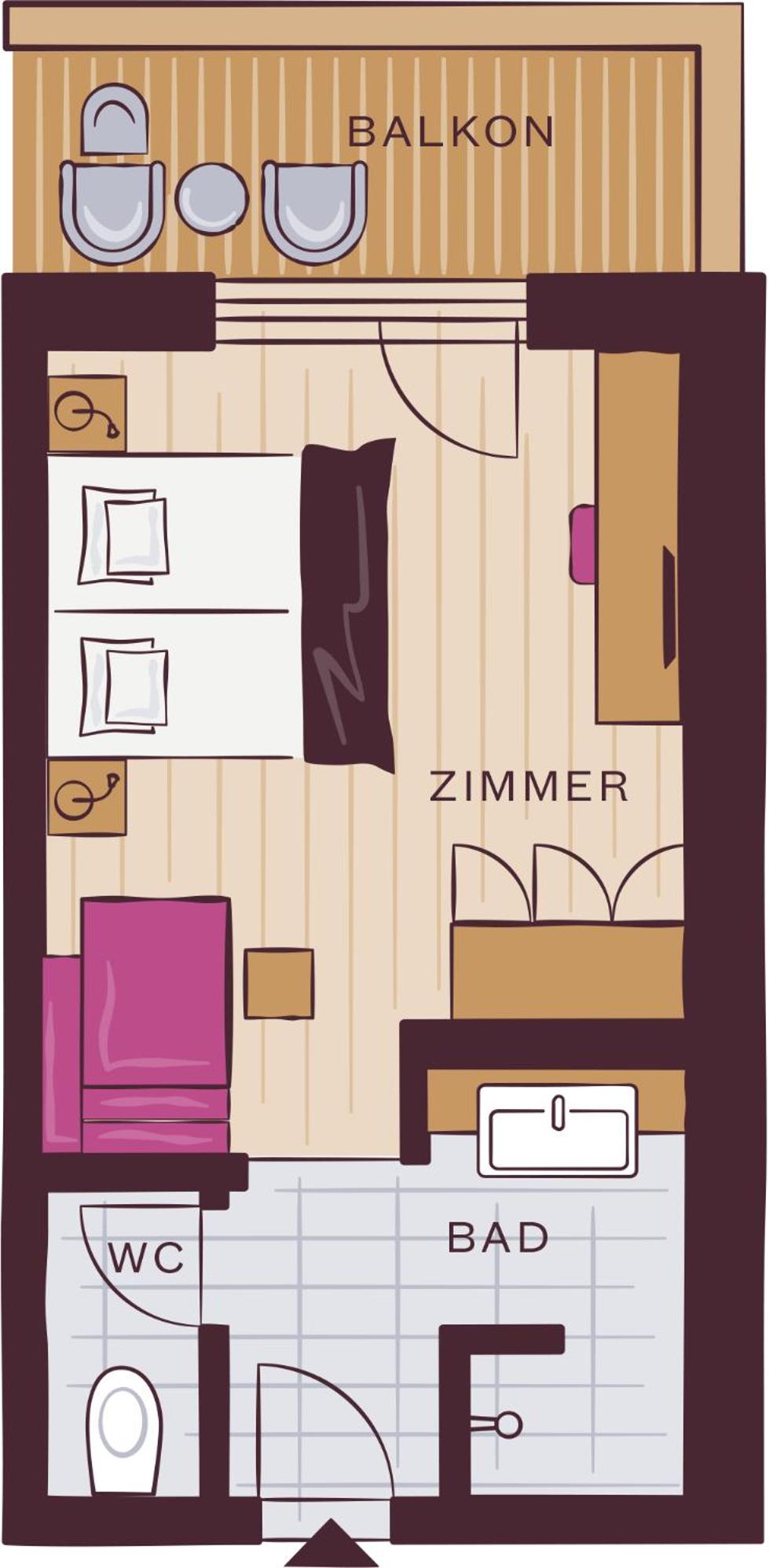 Superior Double or Twin Room with Mountain View - Photo 7