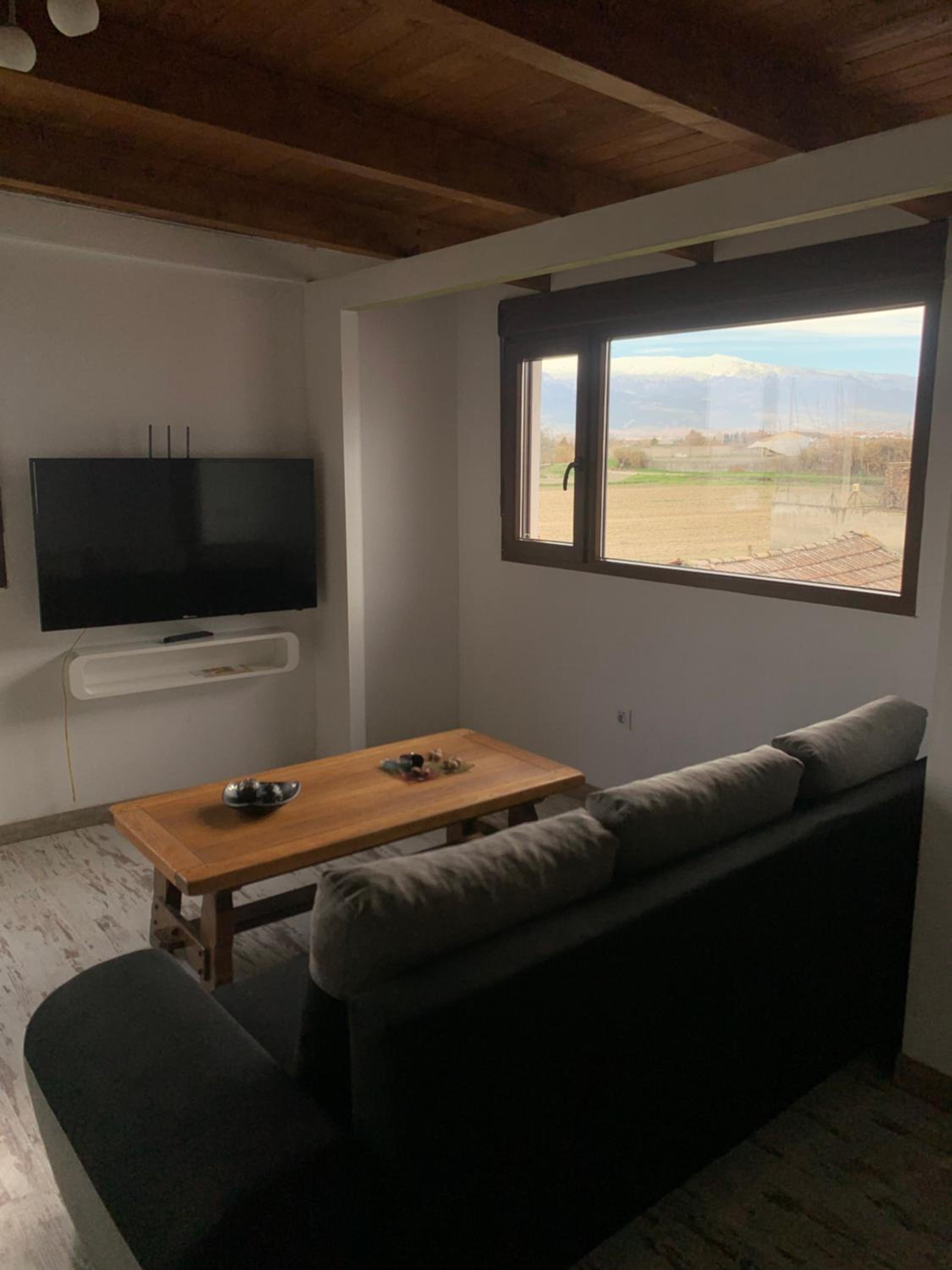 Estudio con sofá cama