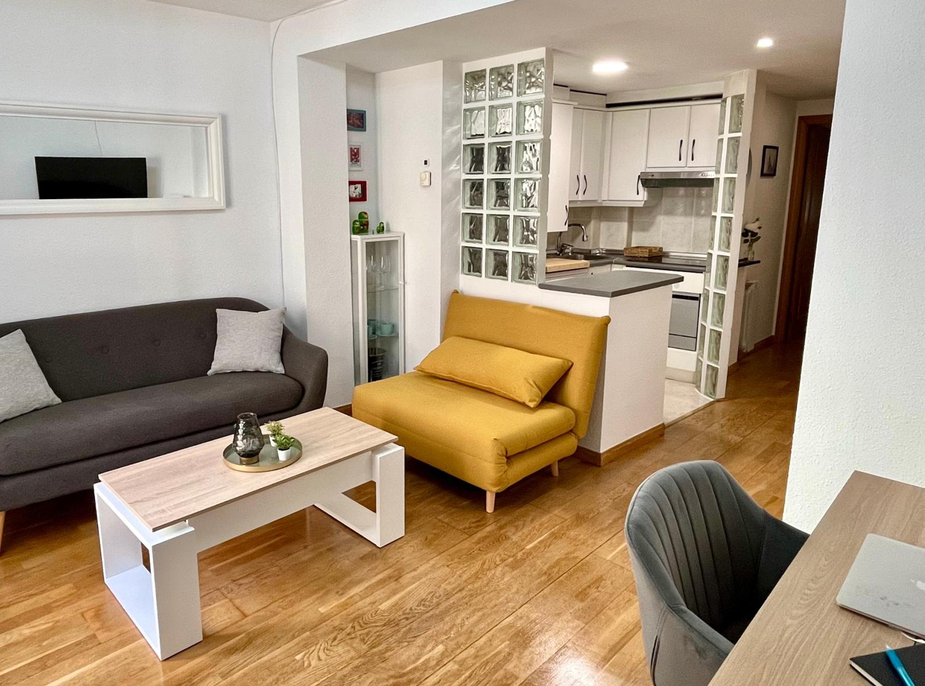 Apartamento de dos habitaciones