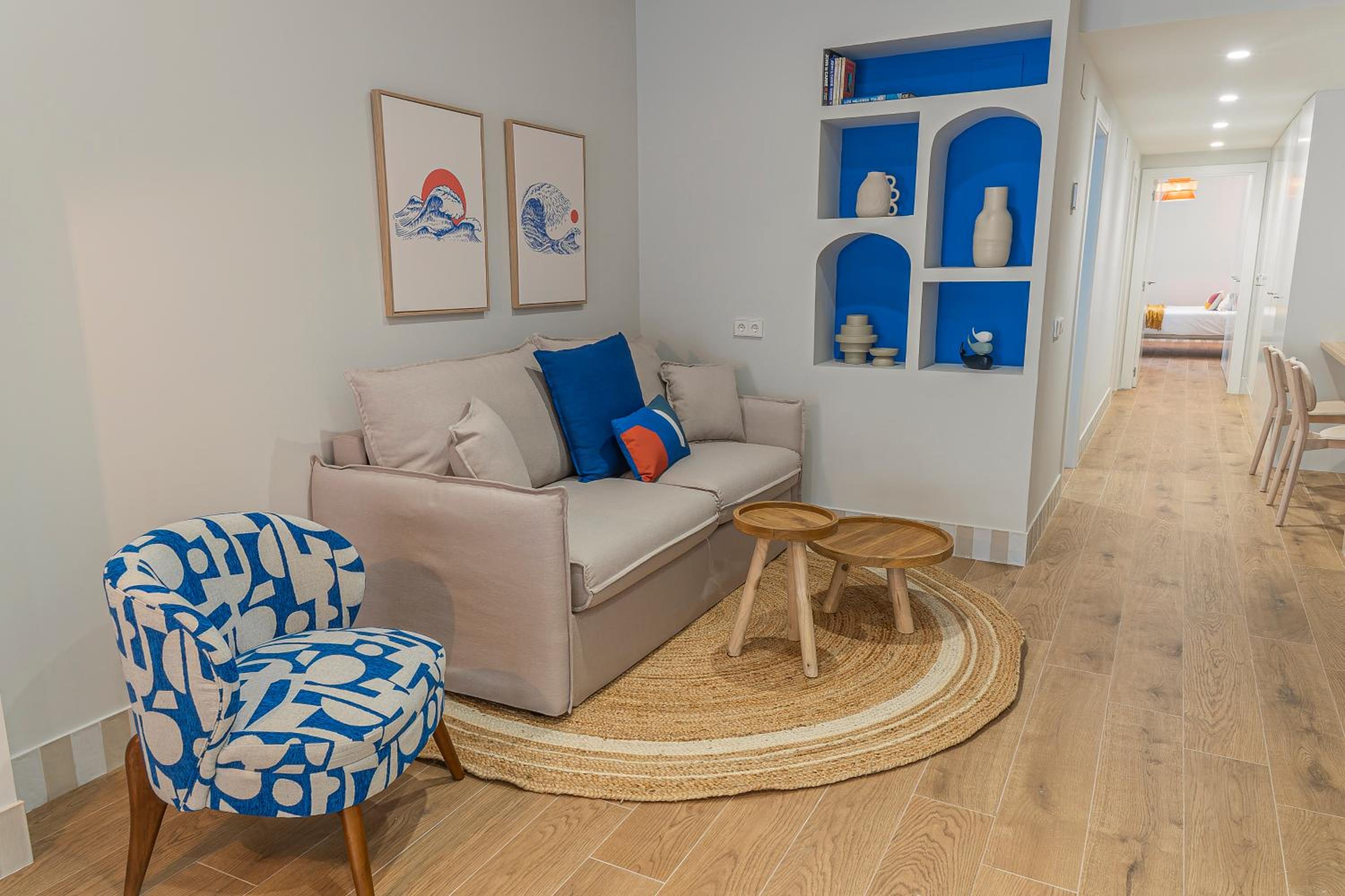 Apartamento de dos habitaciones