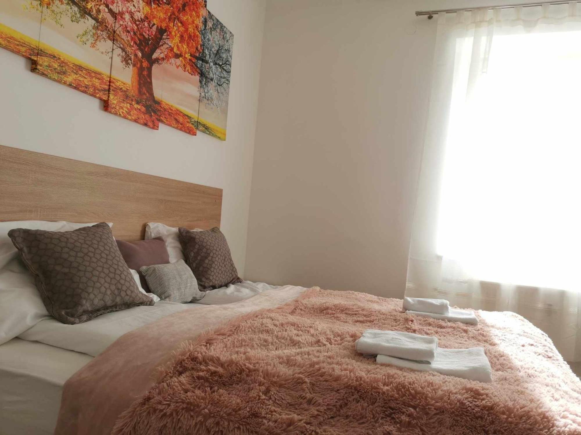 Three-Bedroom Apartment with Mountain View