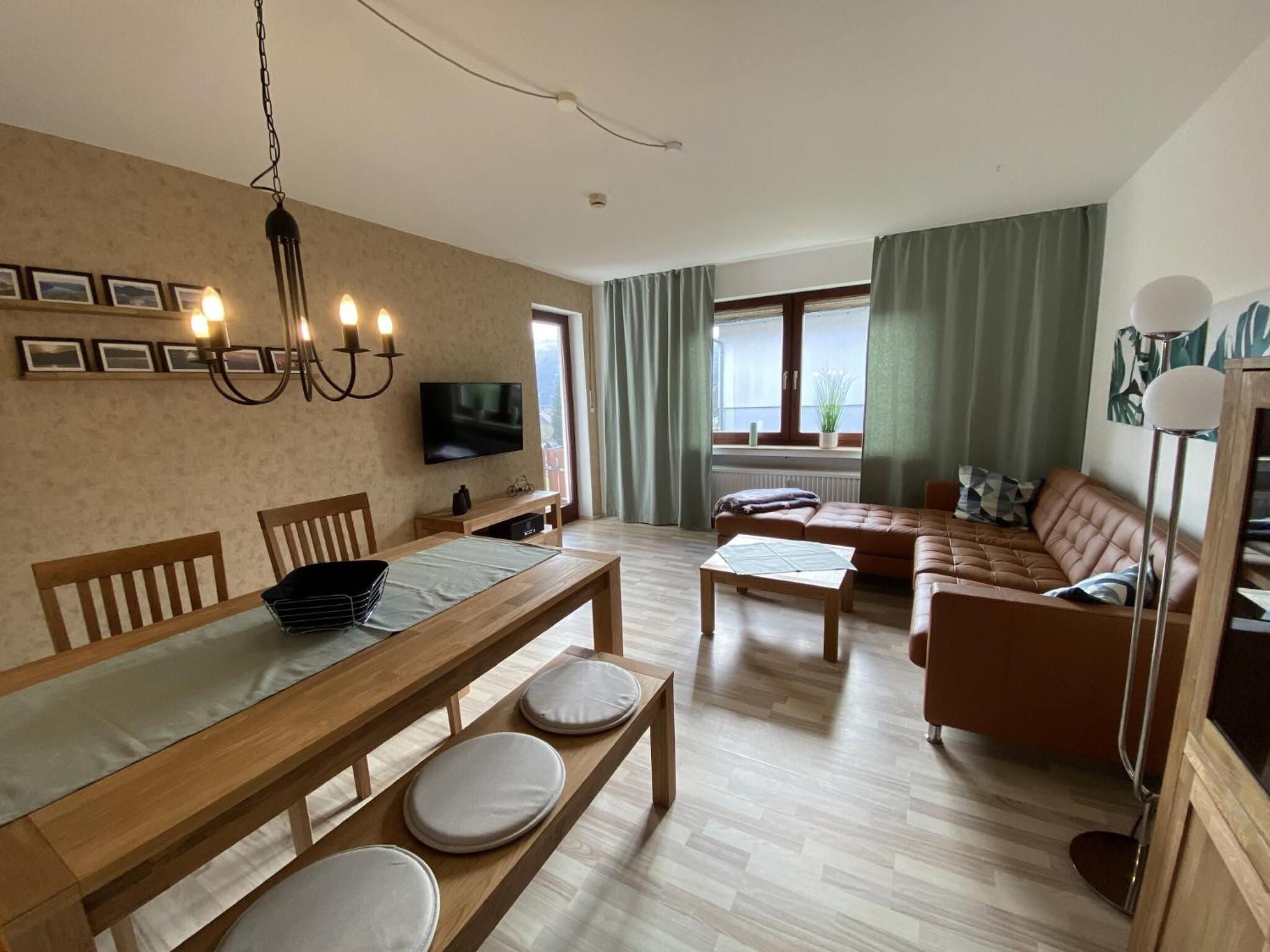 Two-Bedroom Deluxe Apartment with Garden View