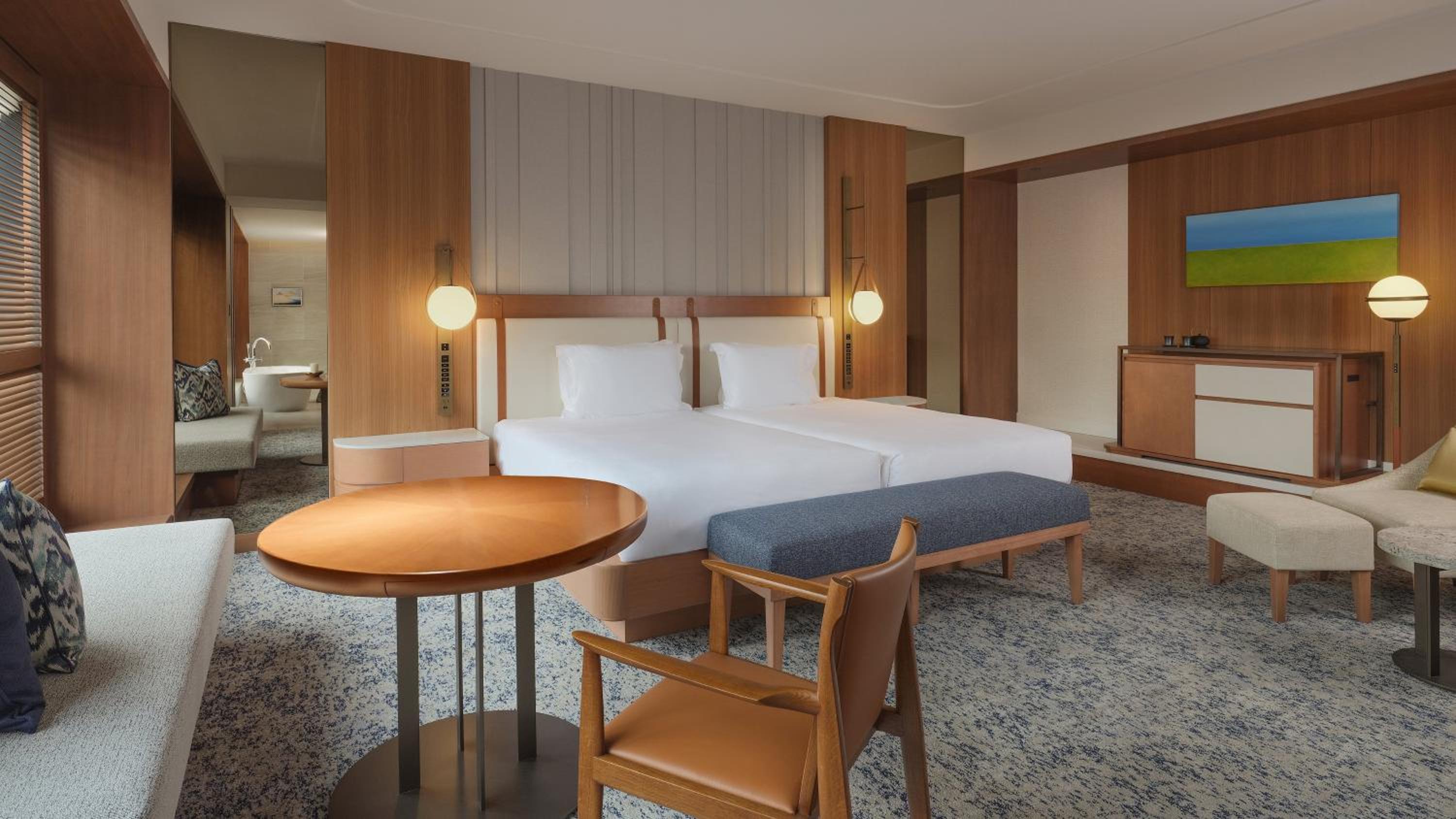 2 Single Junior Suite Club Lounge Access