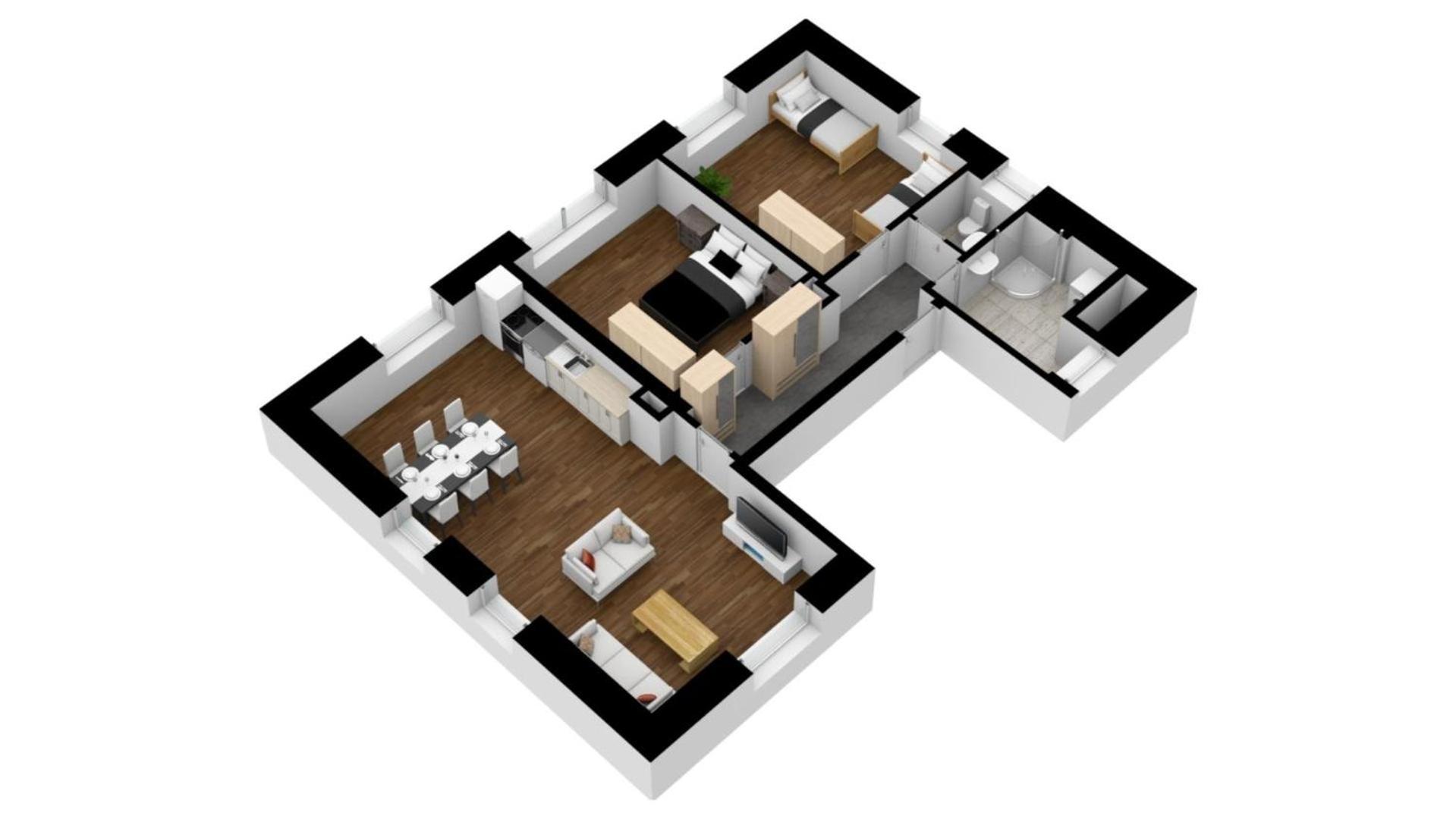 Two-Bedroom Apartment photo 3