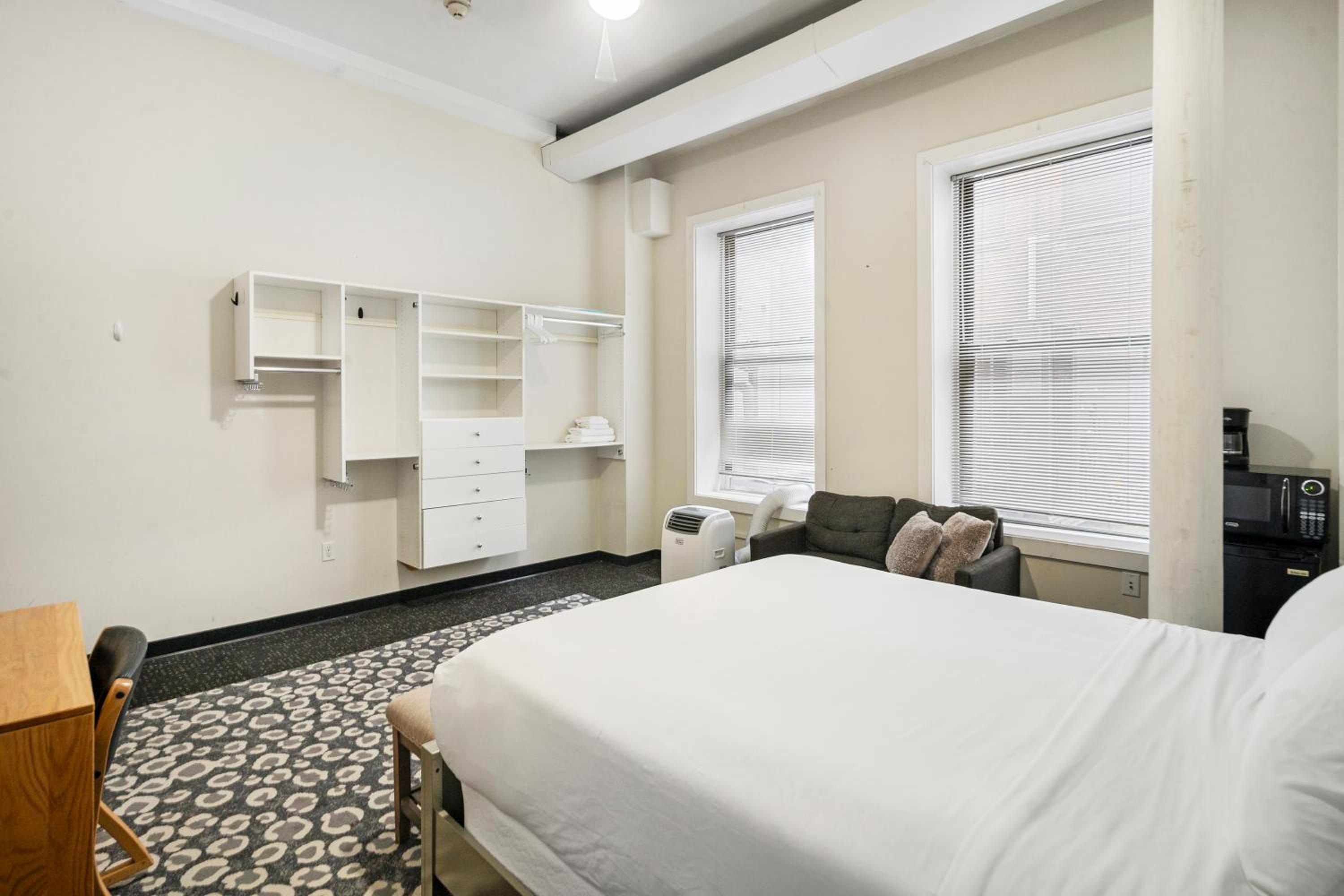 Queen Room with Shared Bathroom