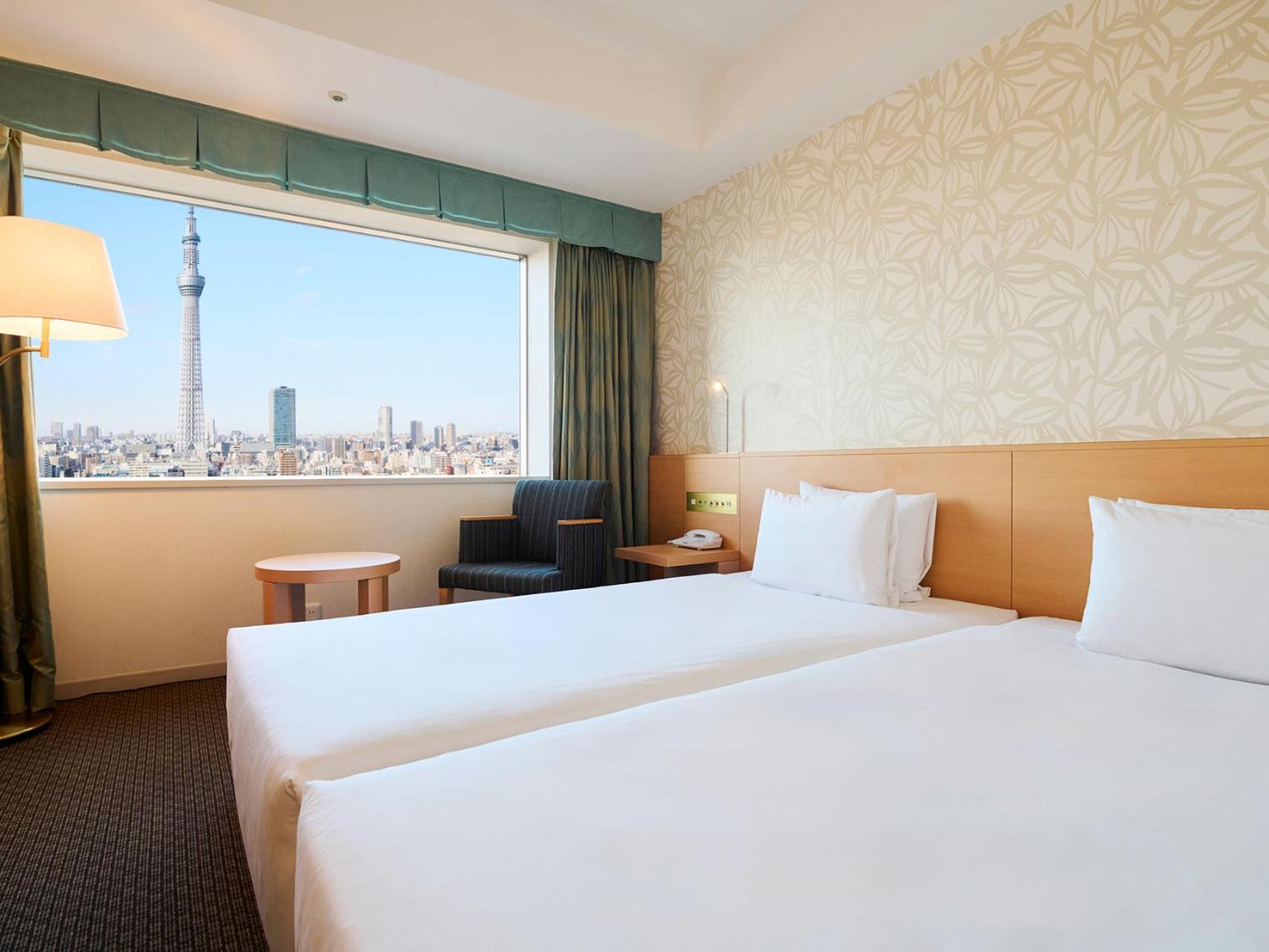 Economy Twin Room with Tokyo Sky Tree View - Non-Smoking - Photo 9