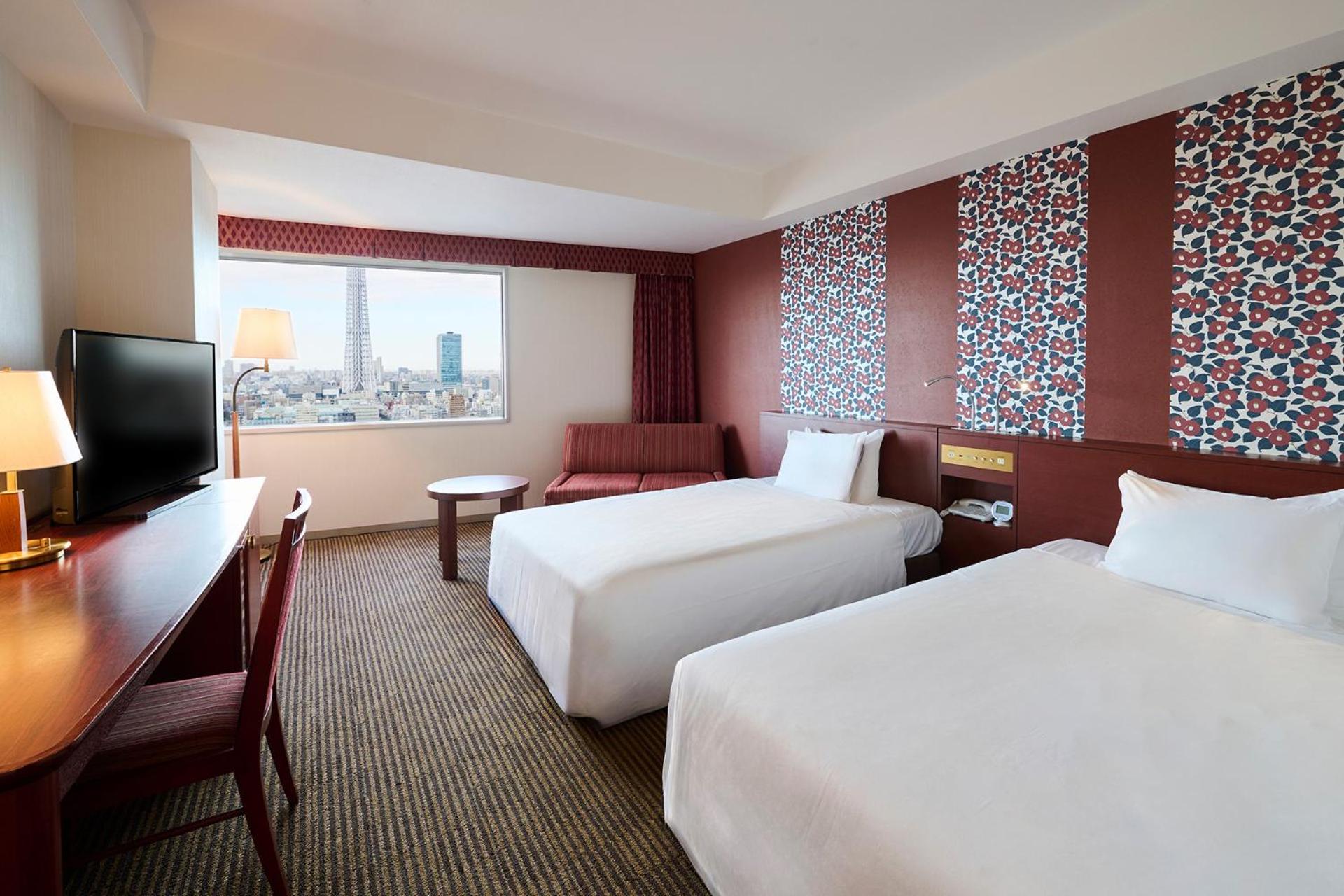 Standard Twin Room with Tokyo Sky Tree View - Non-Smoking - Photo 2