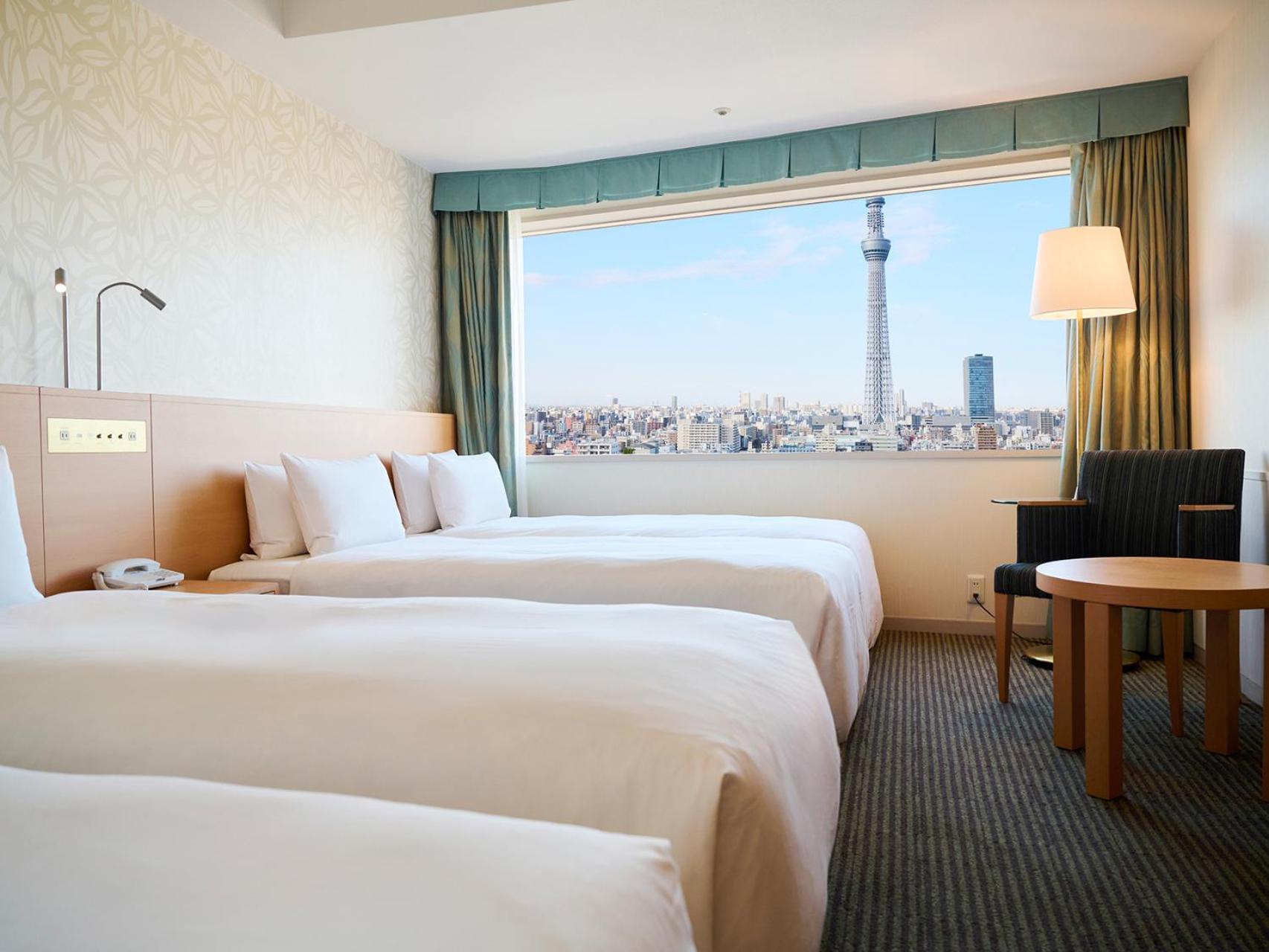 Quadruple Room with Tokyo Sky Tree View - Non-Smoking