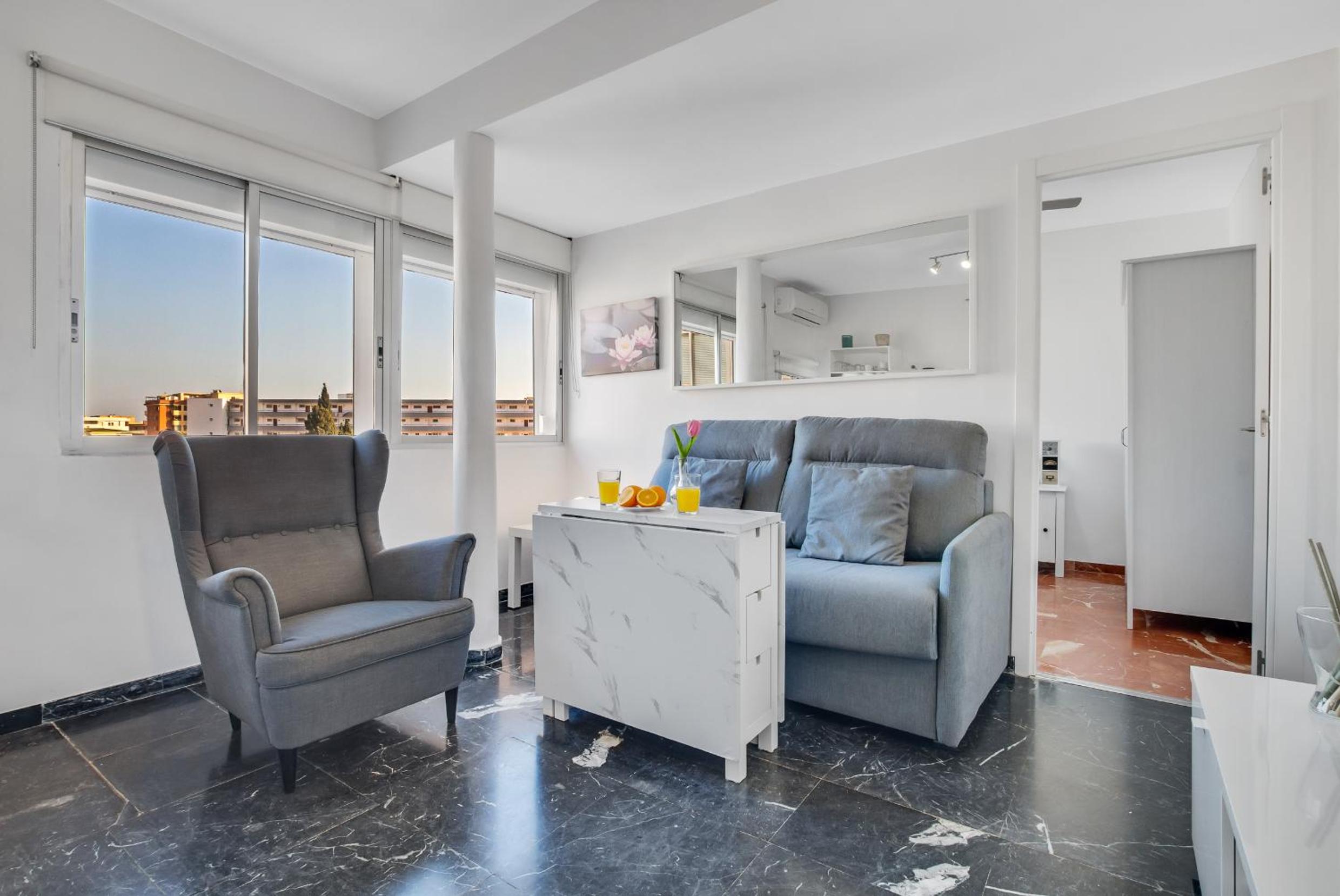 Apartamento de dos habitaciones