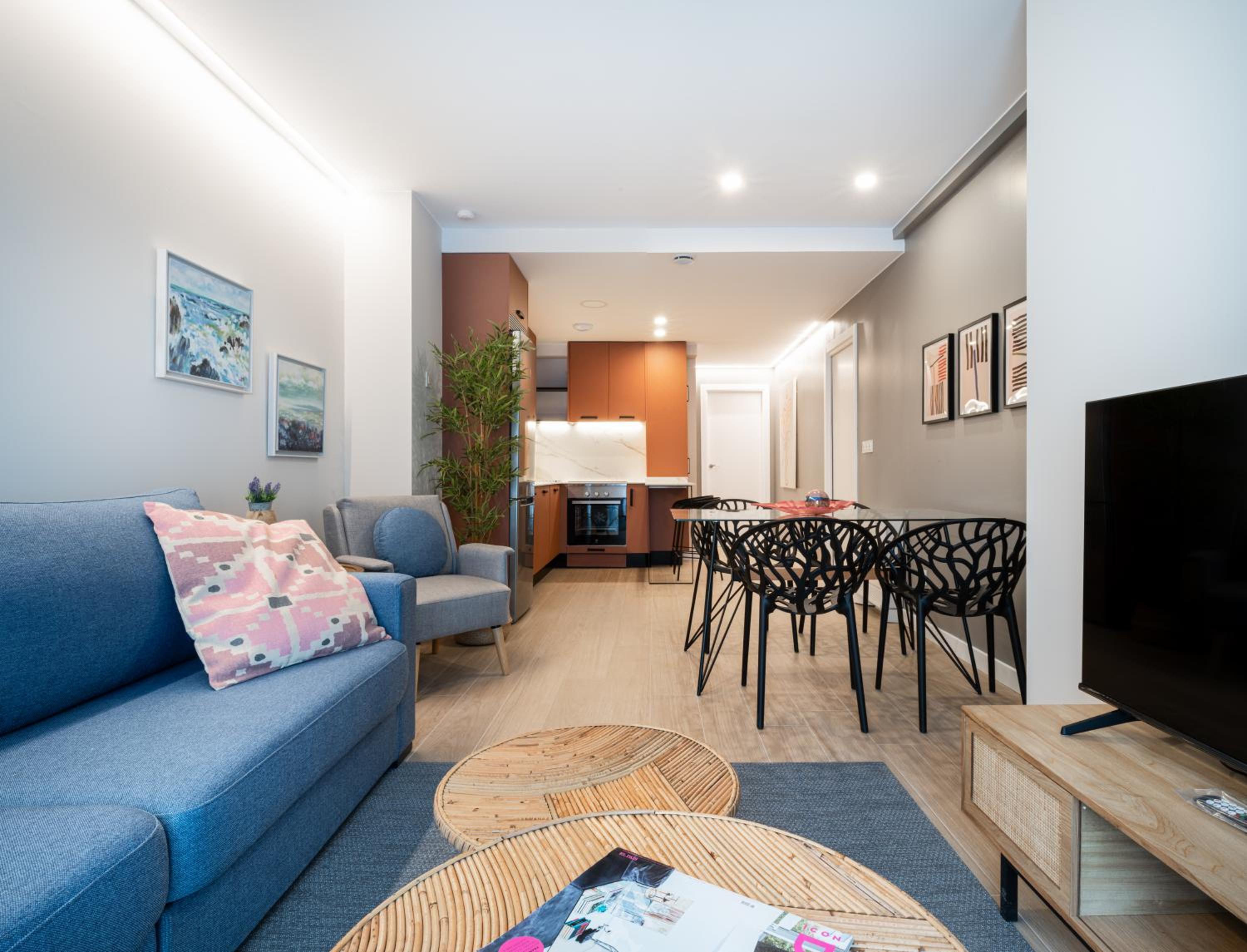 Apartamento de dos habitaciones