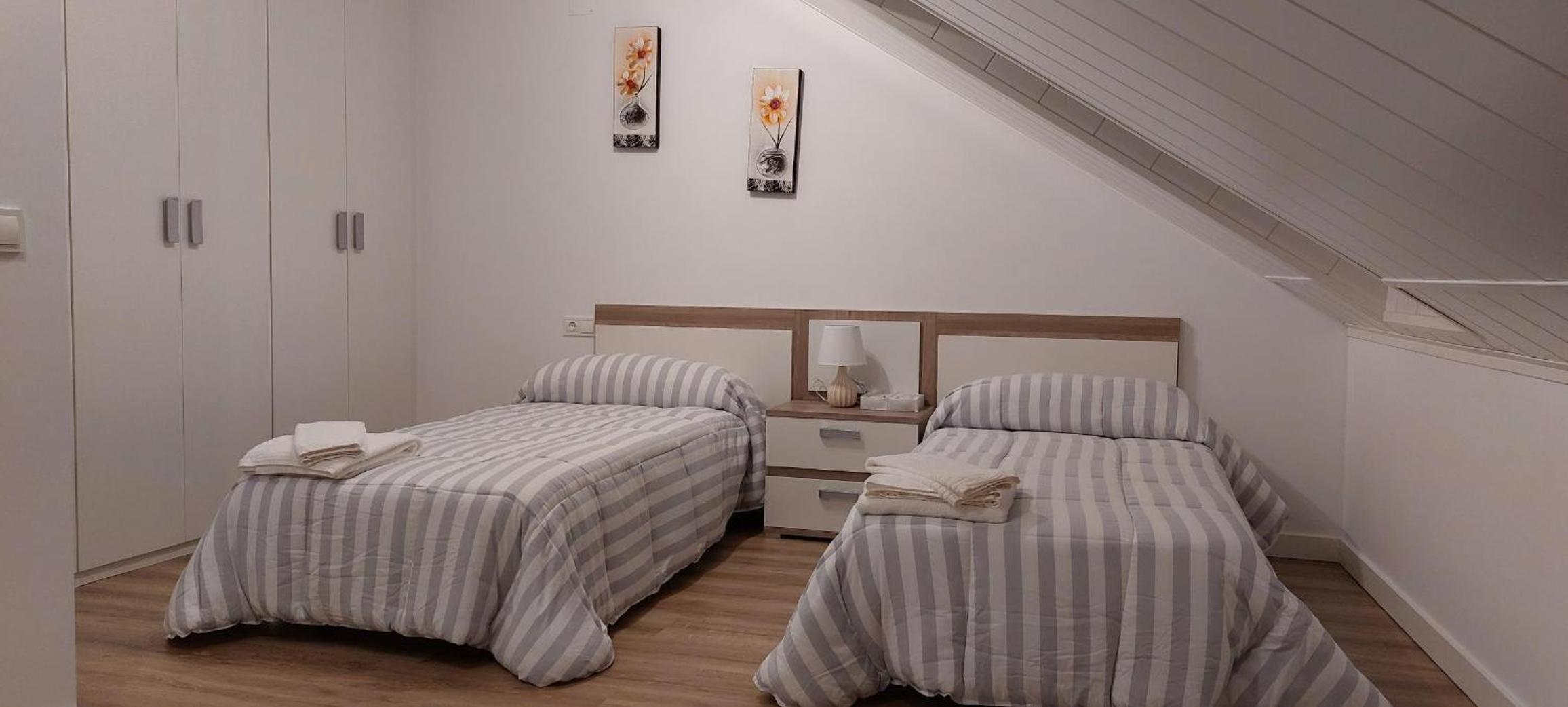 Apartamento de dos habitaciones