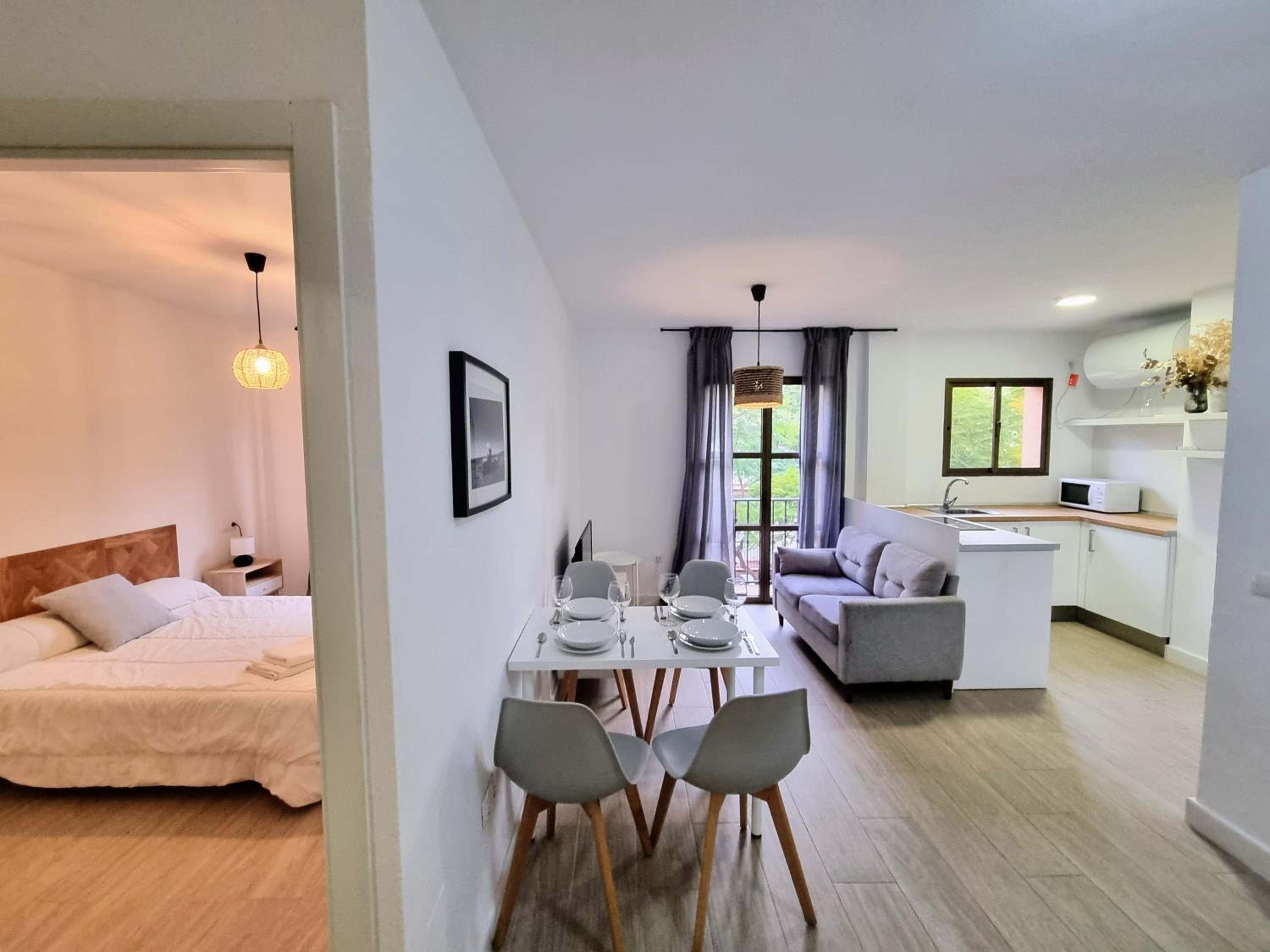 Apartamento de dos habitaciones