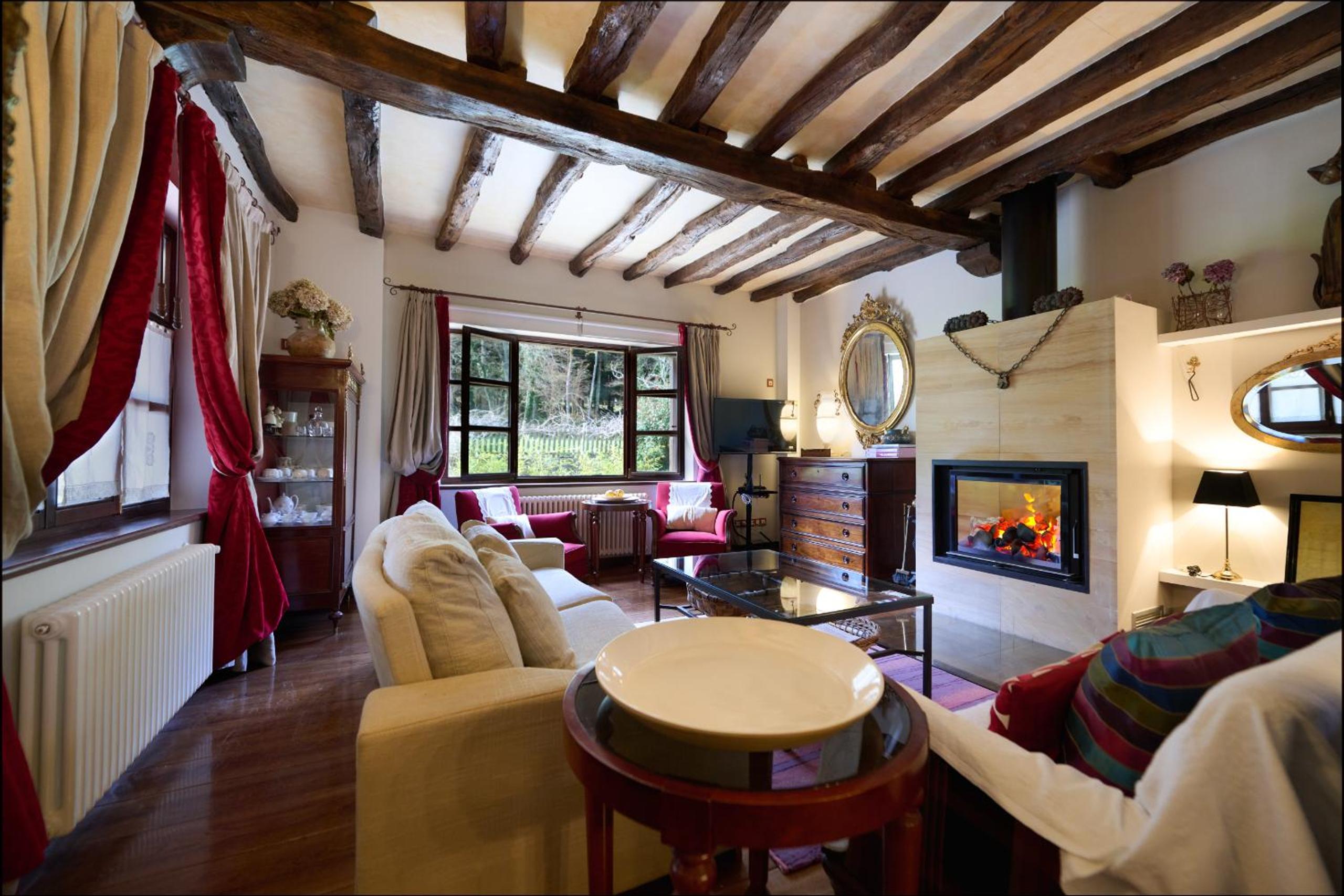 Villa con vistas al jardín