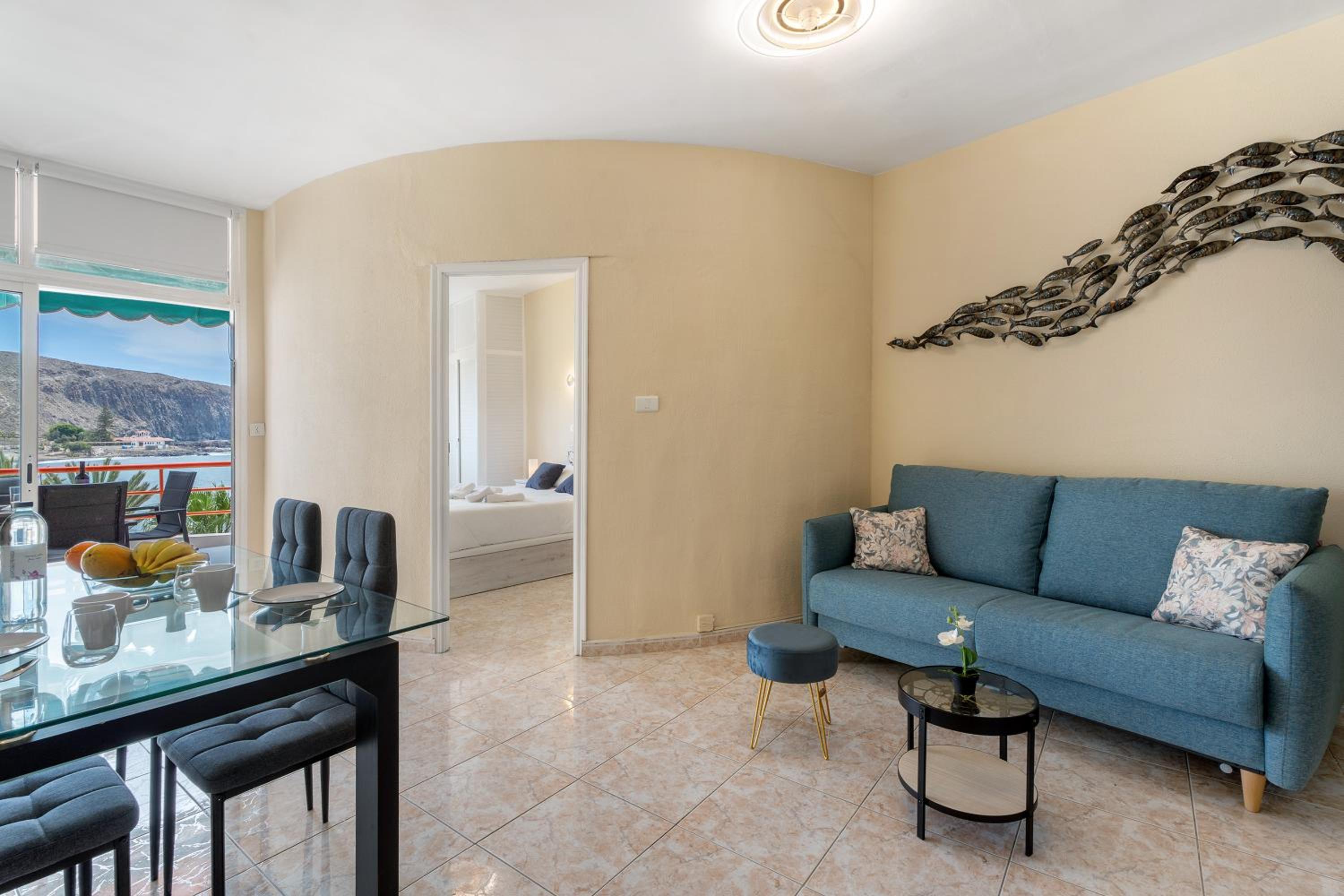 Apartamento de un dormitorio superior con balcón