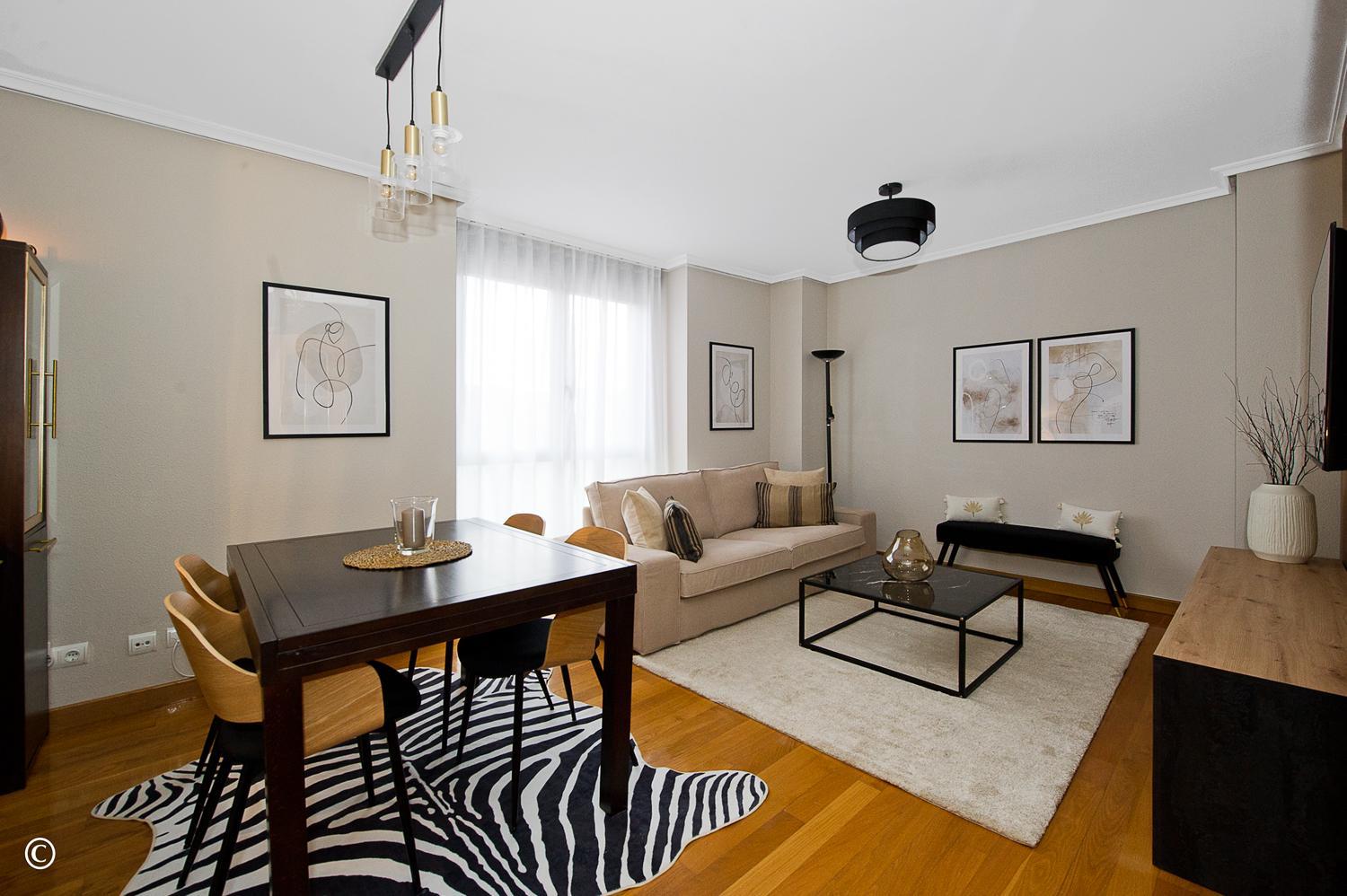 Apartamento de dos habitaciones