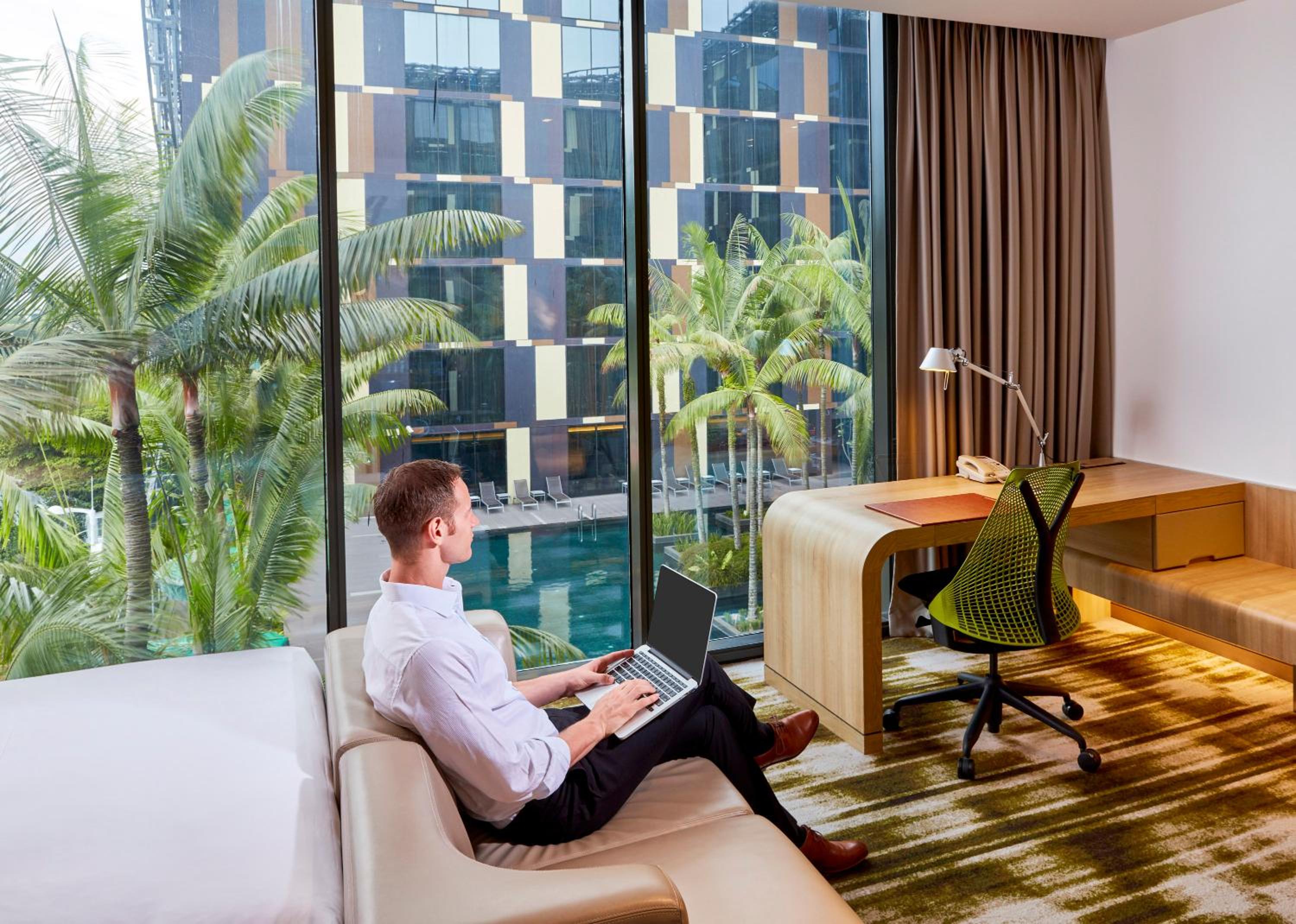 Standard King Room with Pool View Standard King Room with Pool View