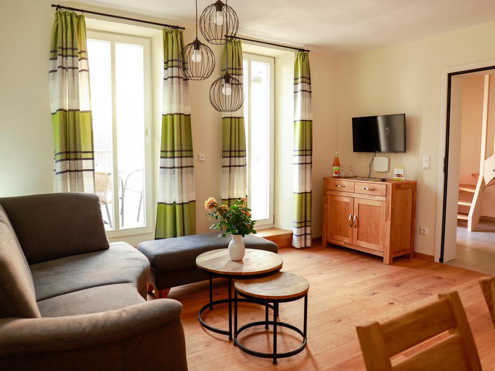 Two-Bedroom Deluxe Apartment with Garden View