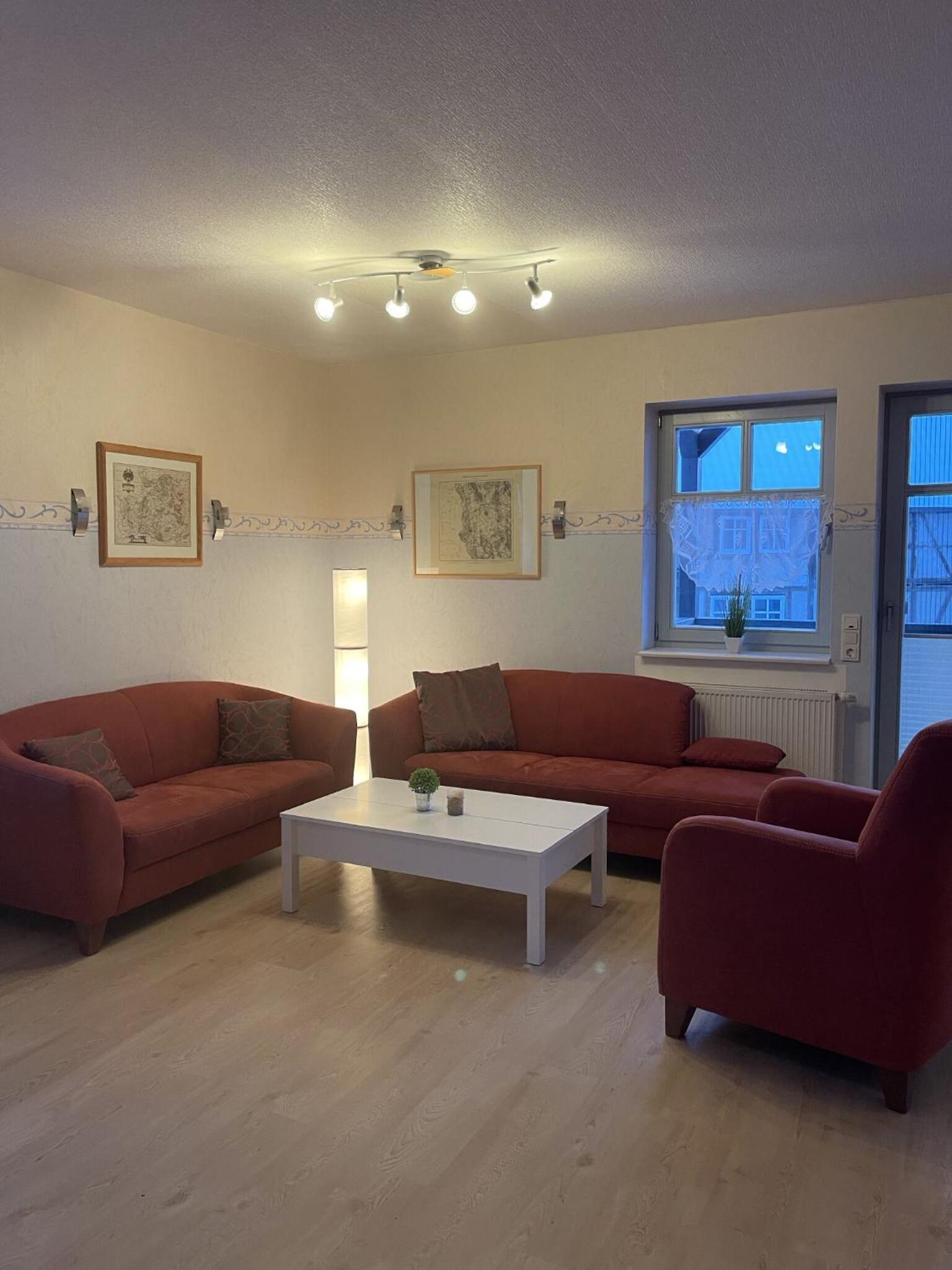 Two-Bedroom Deluxe Apartment with Garden View