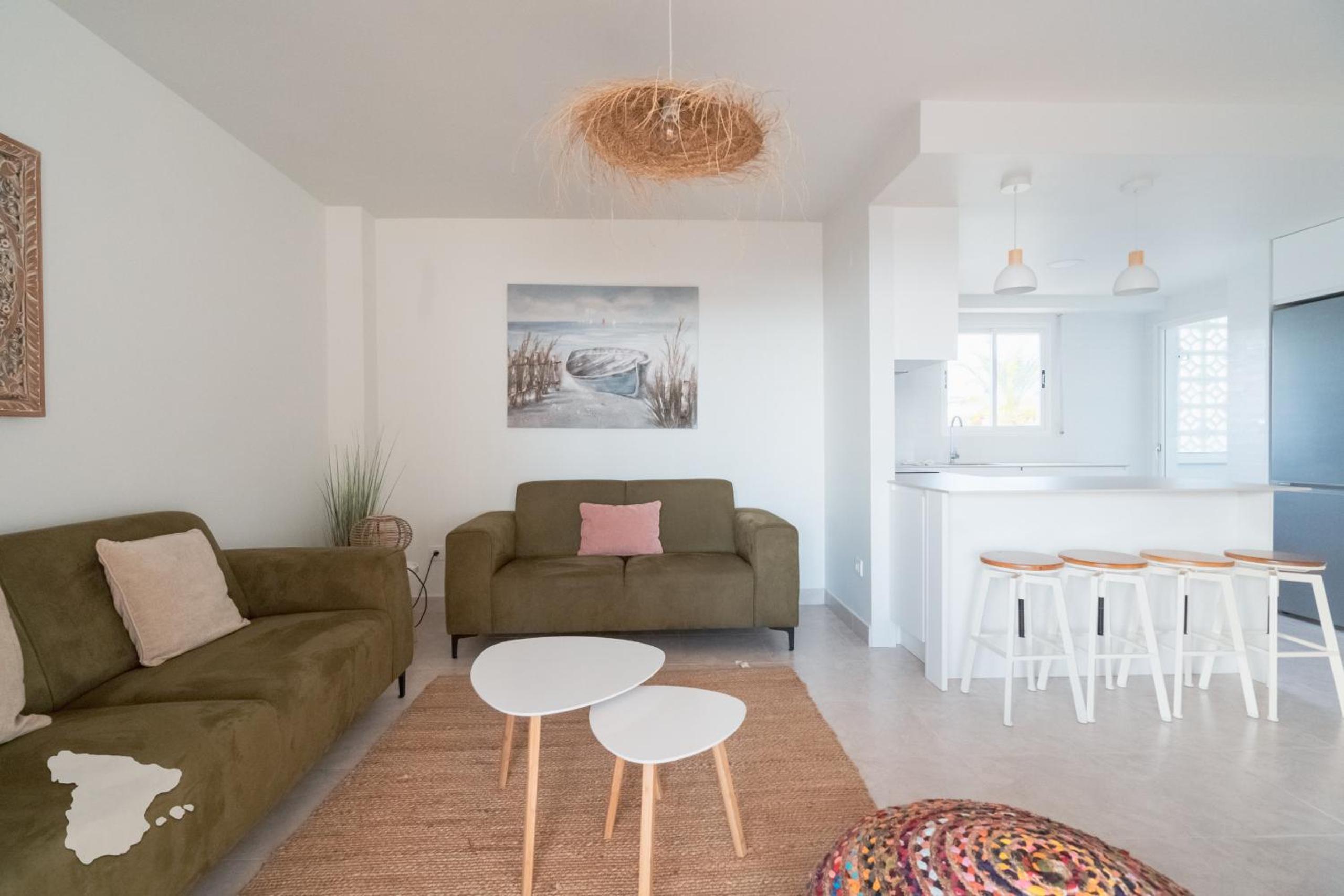 Apartamento con vista al mar