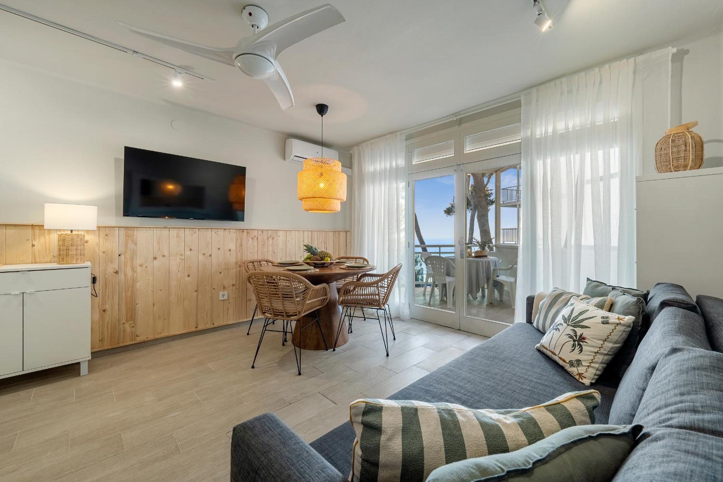 Apartamento con vista al mar