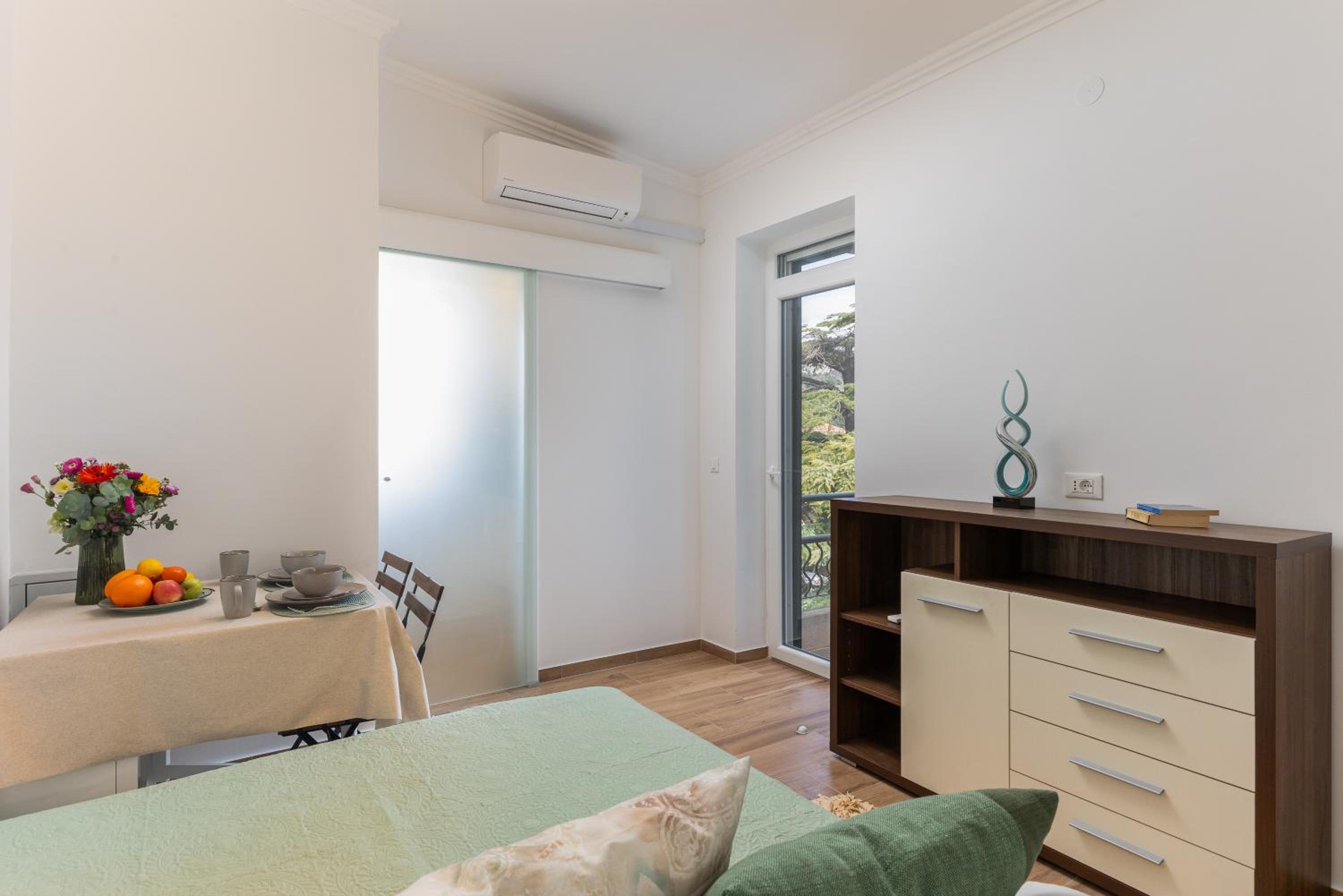Studio with Balcony